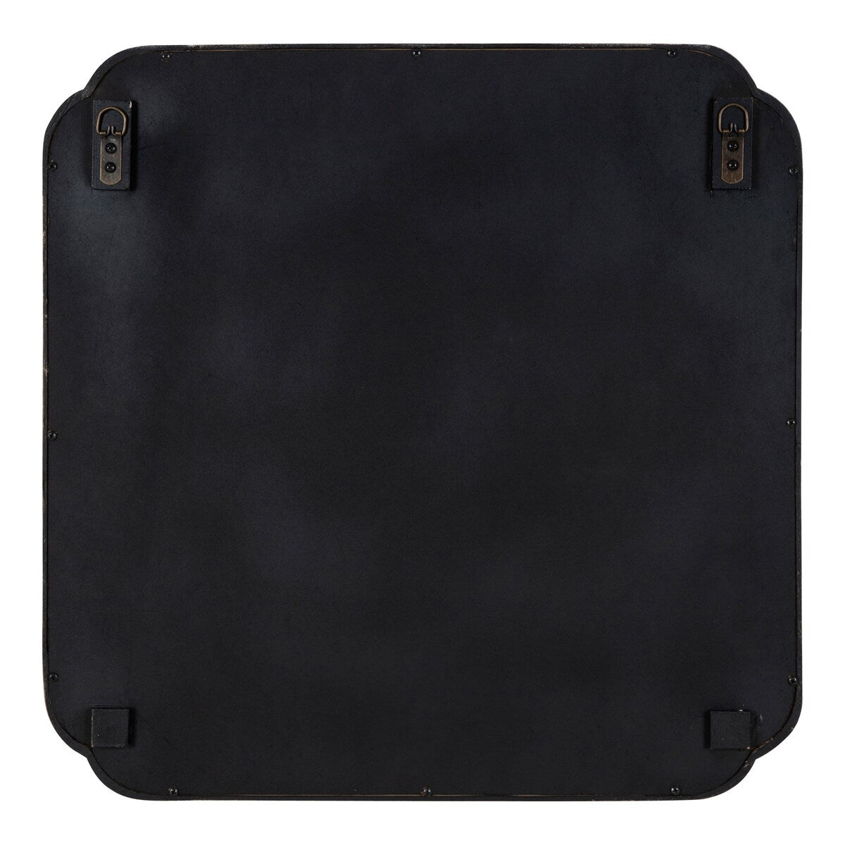 Miroir mural carré en bois Kate et Laurel Marston