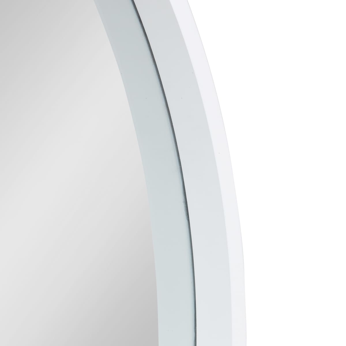 Miroir mural rond en bois Kate and Laurel Travis