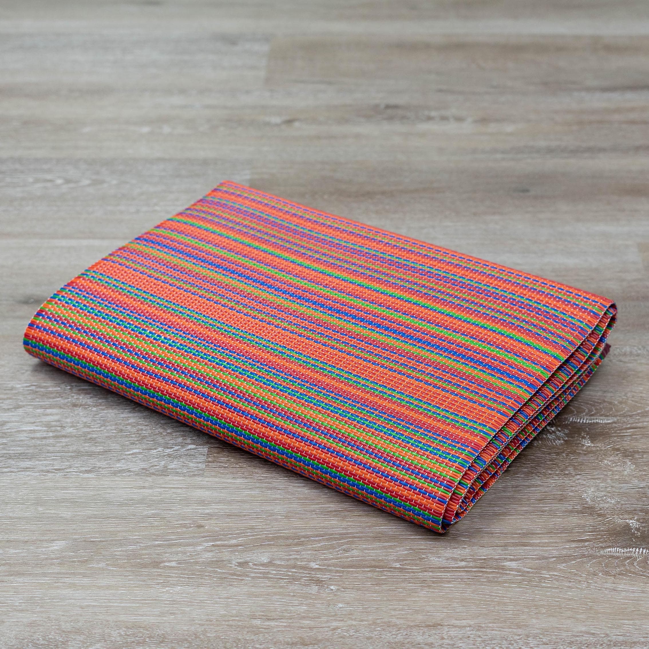 Tapis d'intérieur et d'extérieur à rayures de plage Lalune