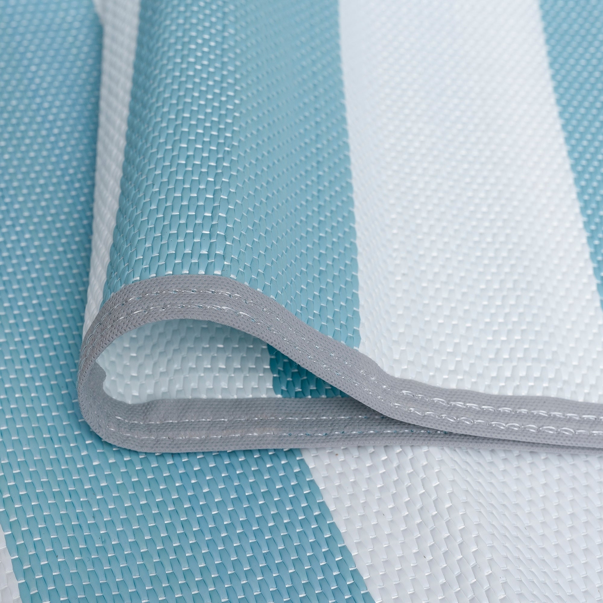 Tapis d'intérieur et d'extérieur à rayures de plage Lalune