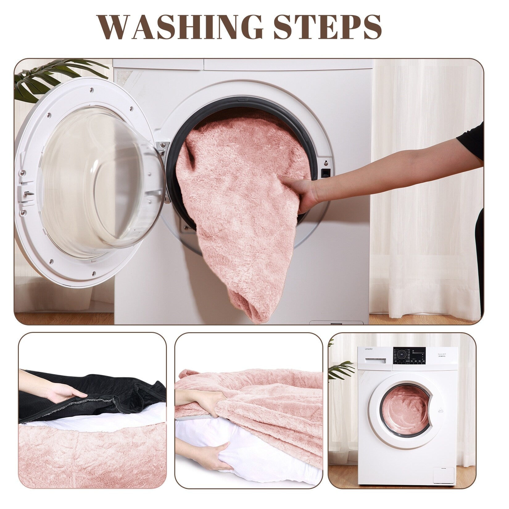 Lit géant pour chien (71 x 48 x 14 cm) - Grand lit pour chien (adultes) - Lavable