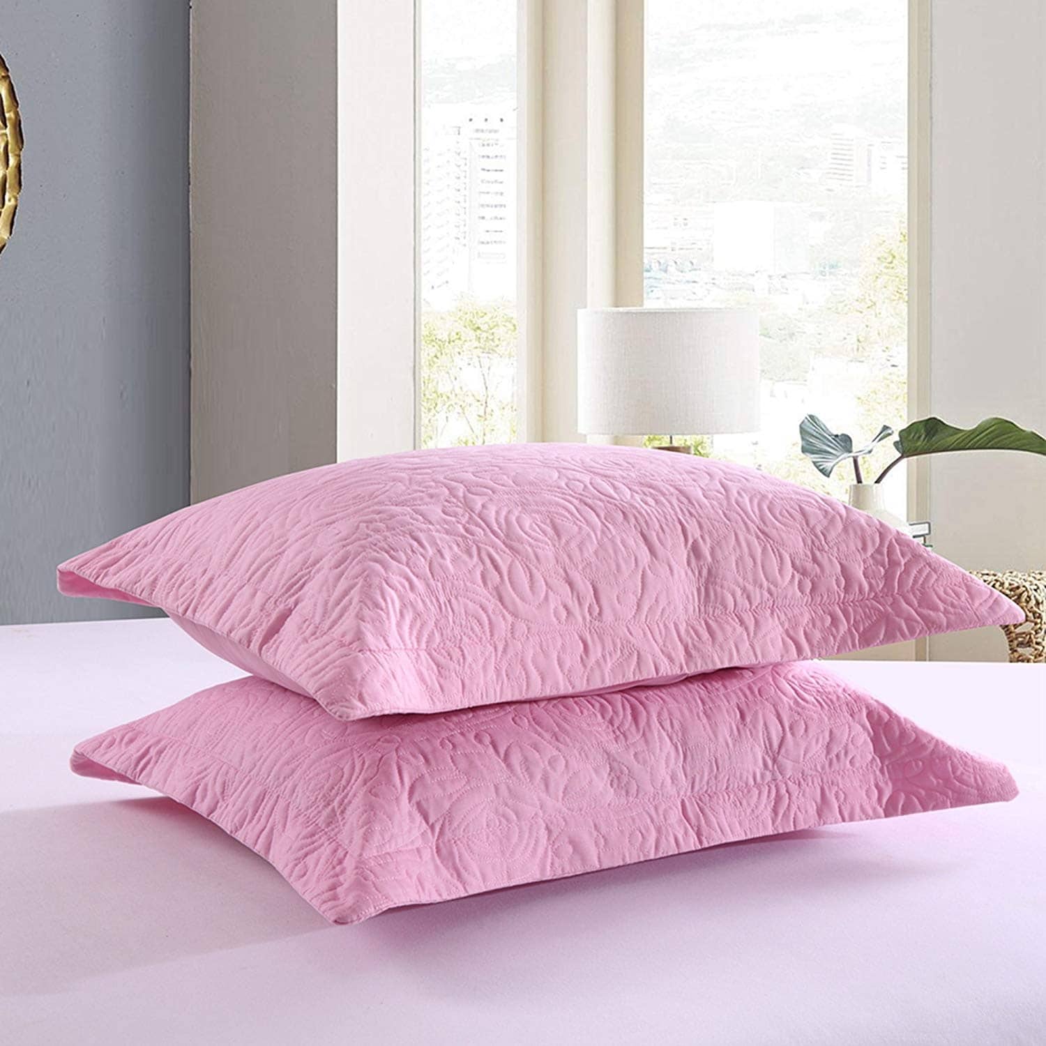 Porch & Den Manor Embroidered Pillow Sham (Set of 2)