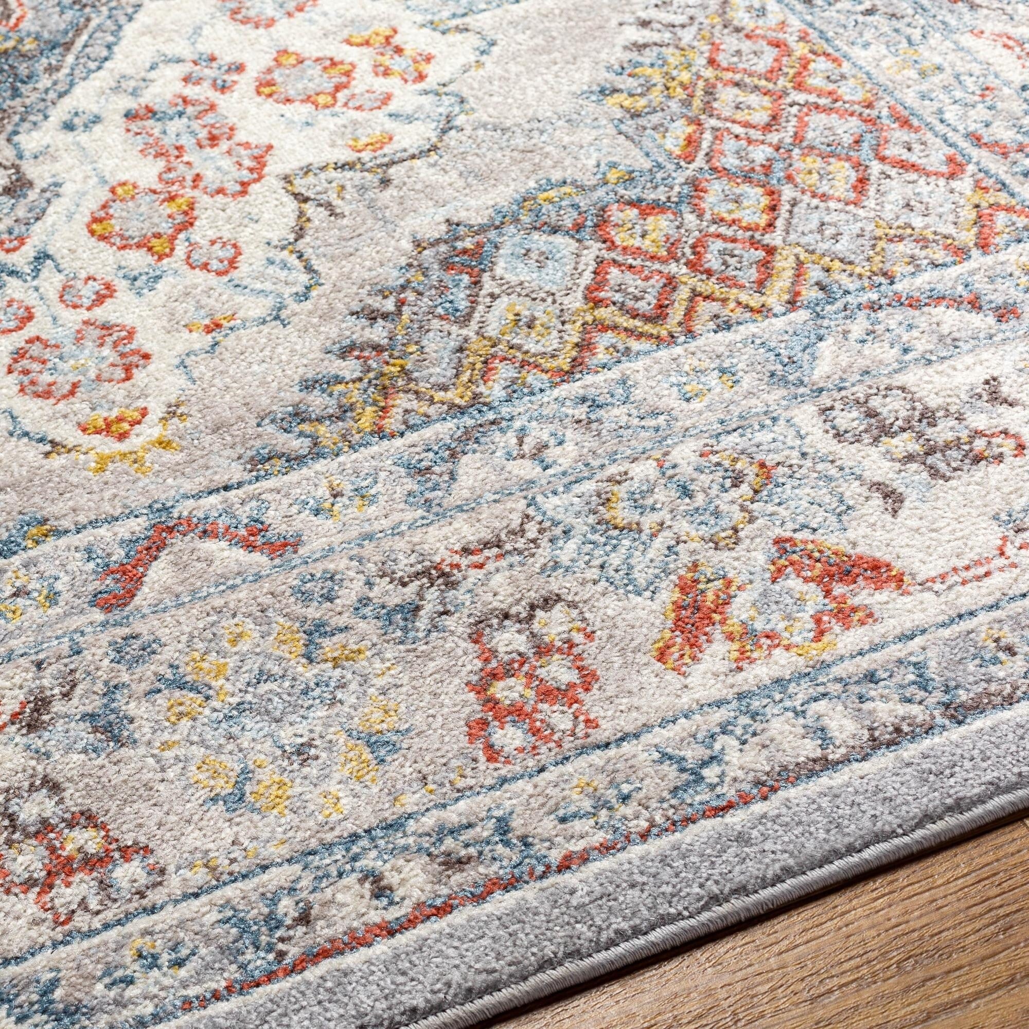 Tapis médaillon traditionnel revisité Livabliss Ankara