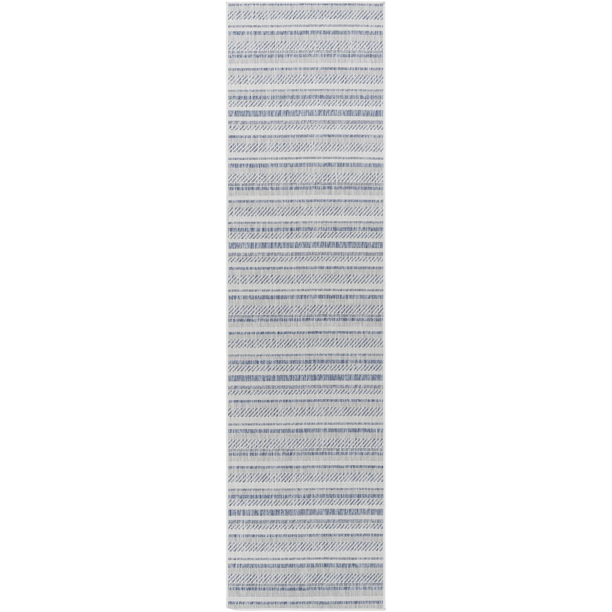 Tapis d'extérieur à rayures bohèmes Livabliss Eagean