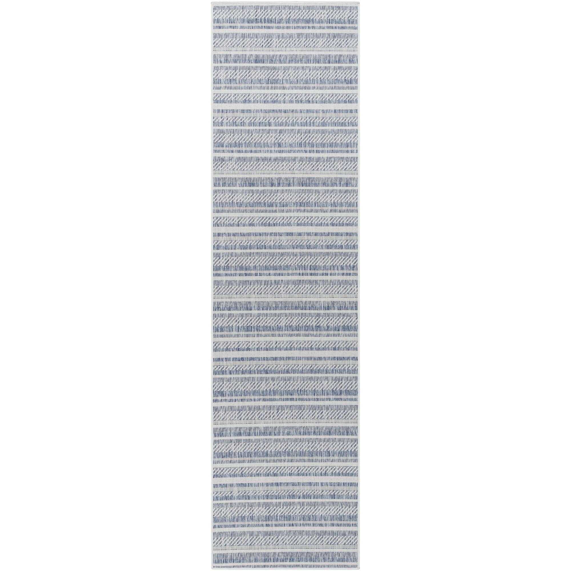 Tapis d'extérieur à rayures bohèmes Livabliss Eagean