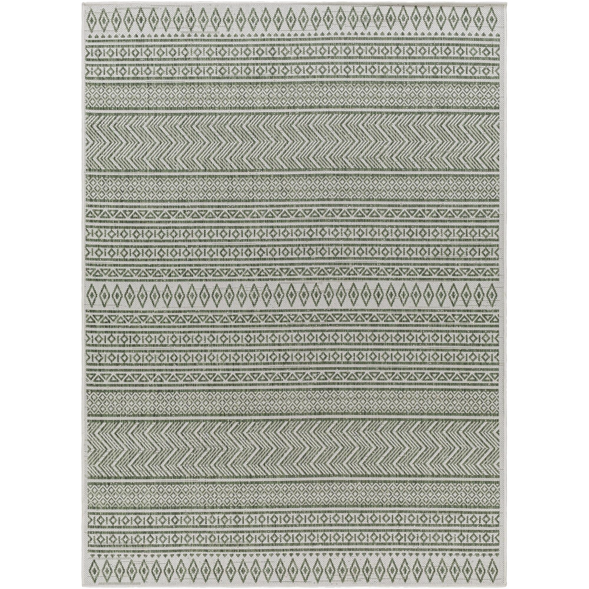 Tapis d'extérieur tribal bohème égéen Livabliss