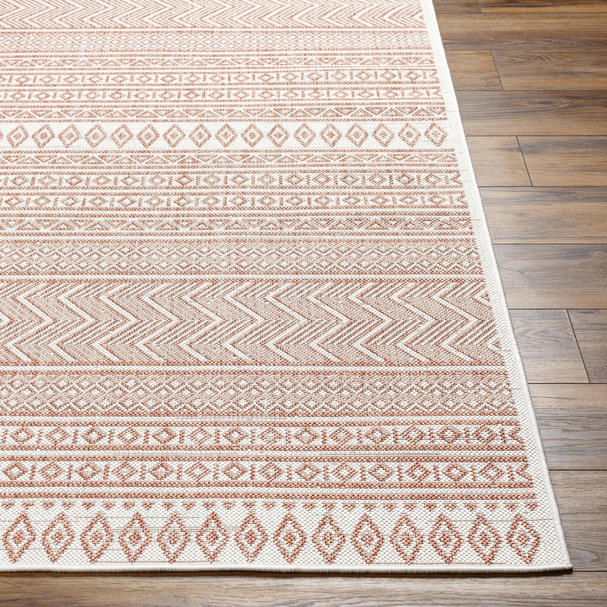 Tapis d'extérieur tribal bohème égéen Livabliss