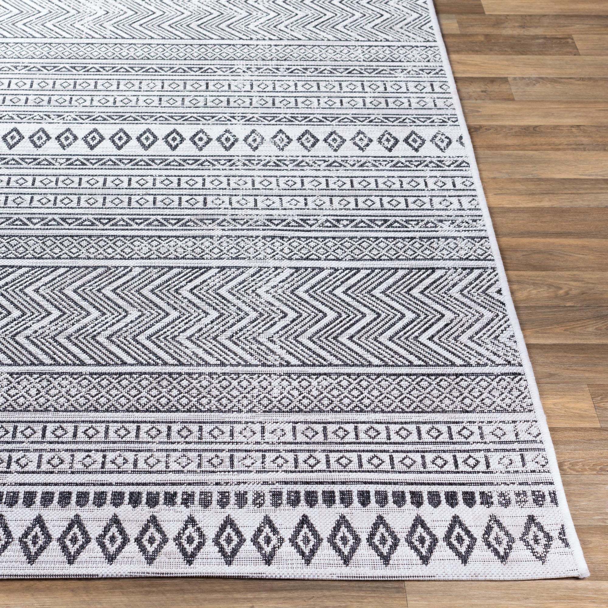 Tapis d'extérieur tribal bohème égéen Livabliss