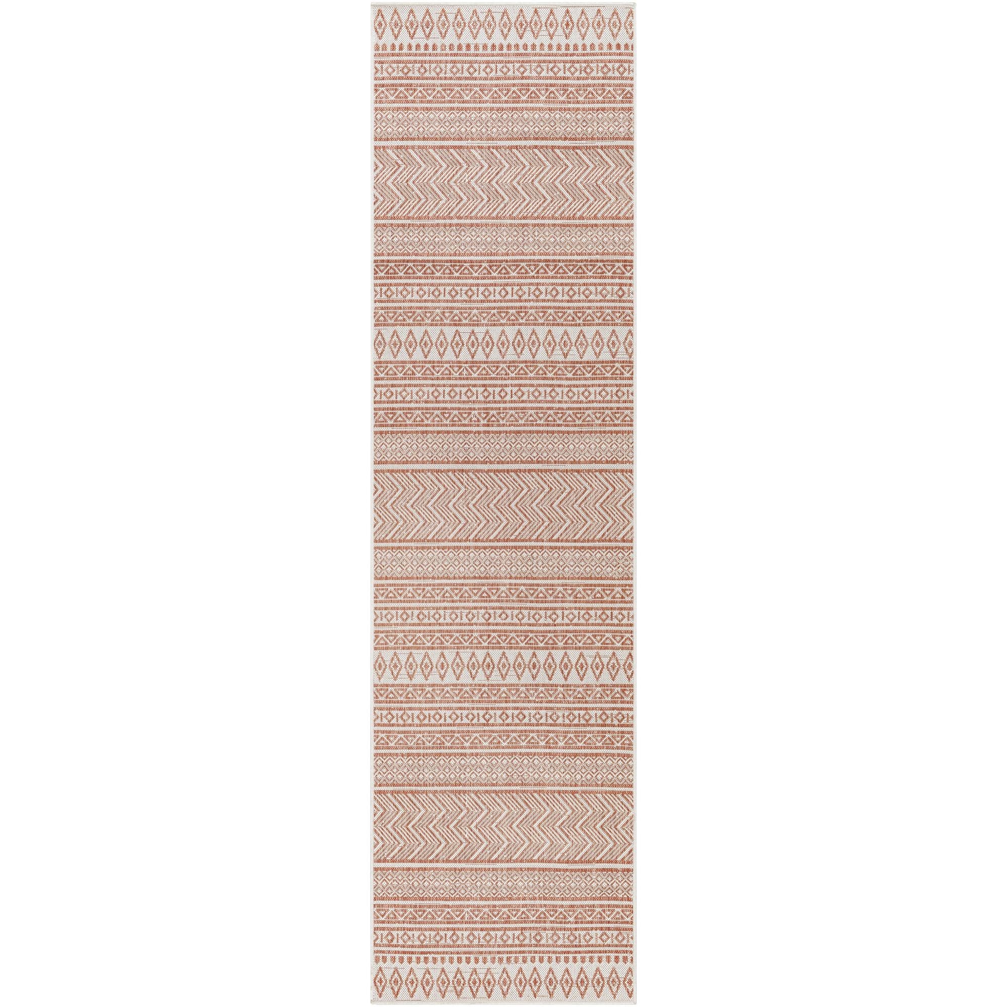 Tapis d'extérieur tribal bohème égéen Livabliss