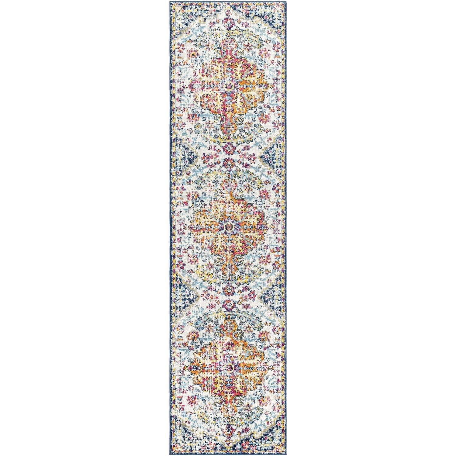 Tapis médaillon traditionnel Livabliss Harput revisité