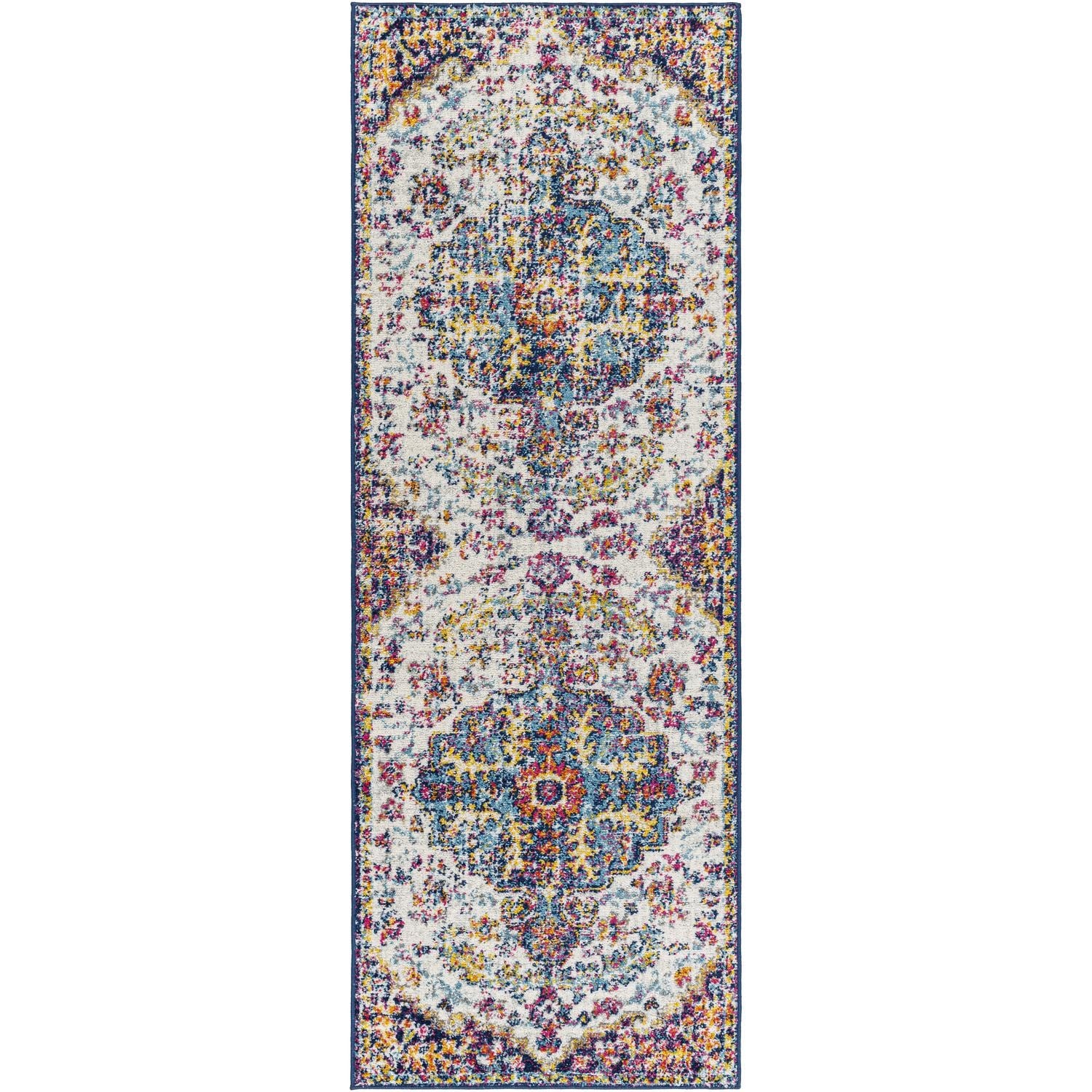 Tapis médaillon traditionnel Livabliss Harput revisité