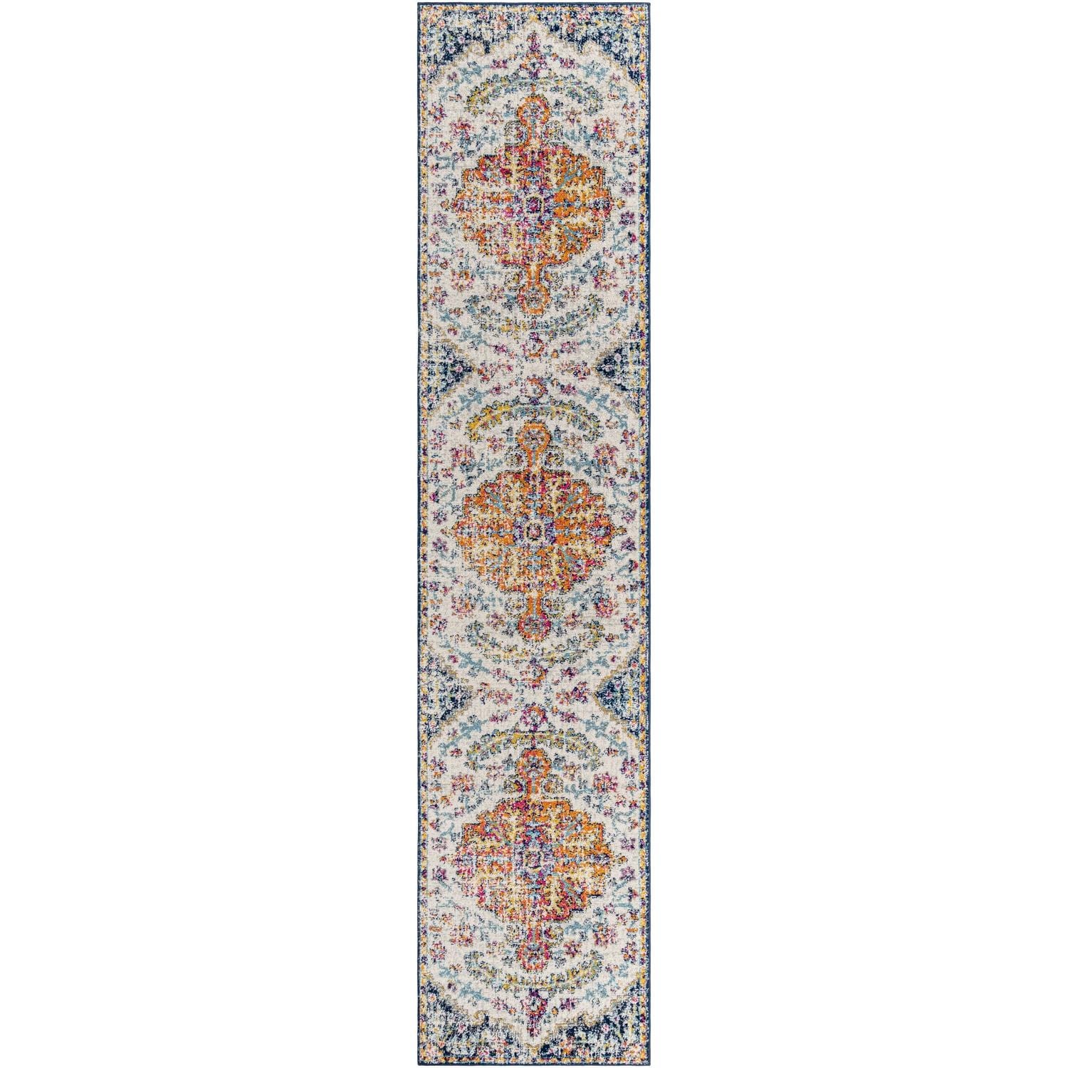 Tapis médaillon traditionnel Livabliss Harput revisité