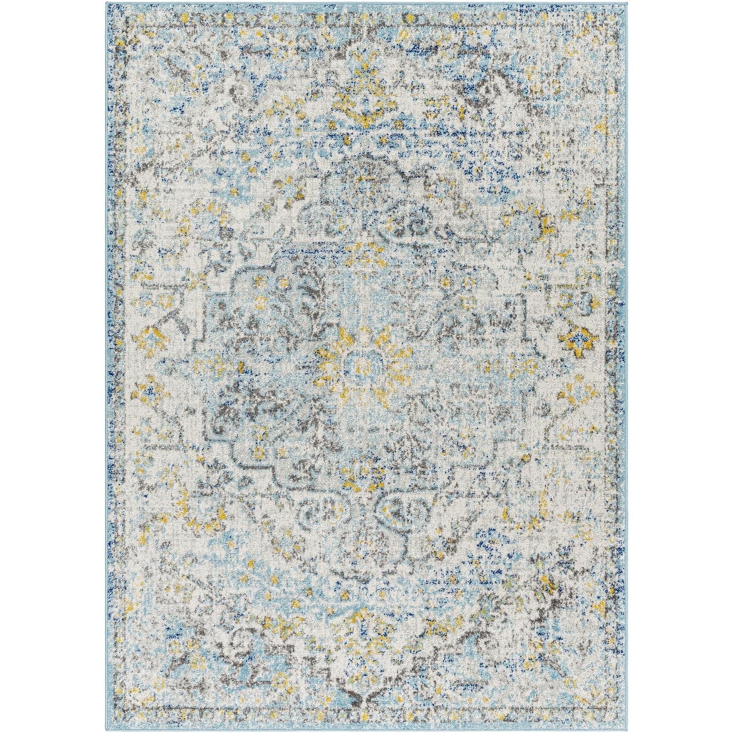 Tapis médaillon traditionnel Livabliss Harput revisité