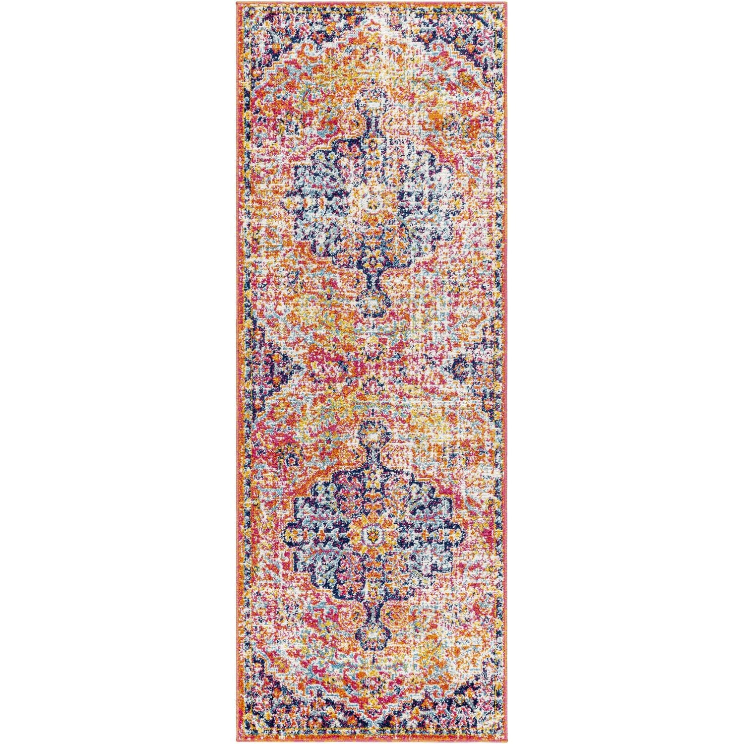 Tapis médaillon traditionnel Livabliss Harput revisité