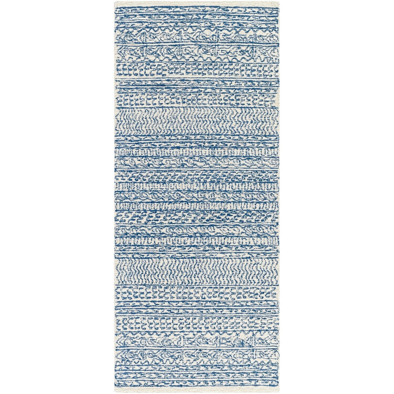 Tapis tribal bohème touffeté à la main Livabliss Maroc