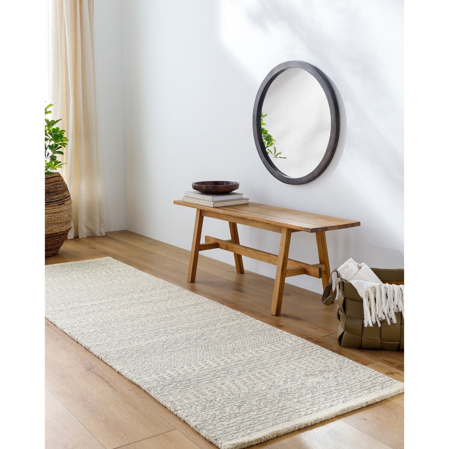 Tapis tribal bohème touffeté à la main Livabliss Maroc