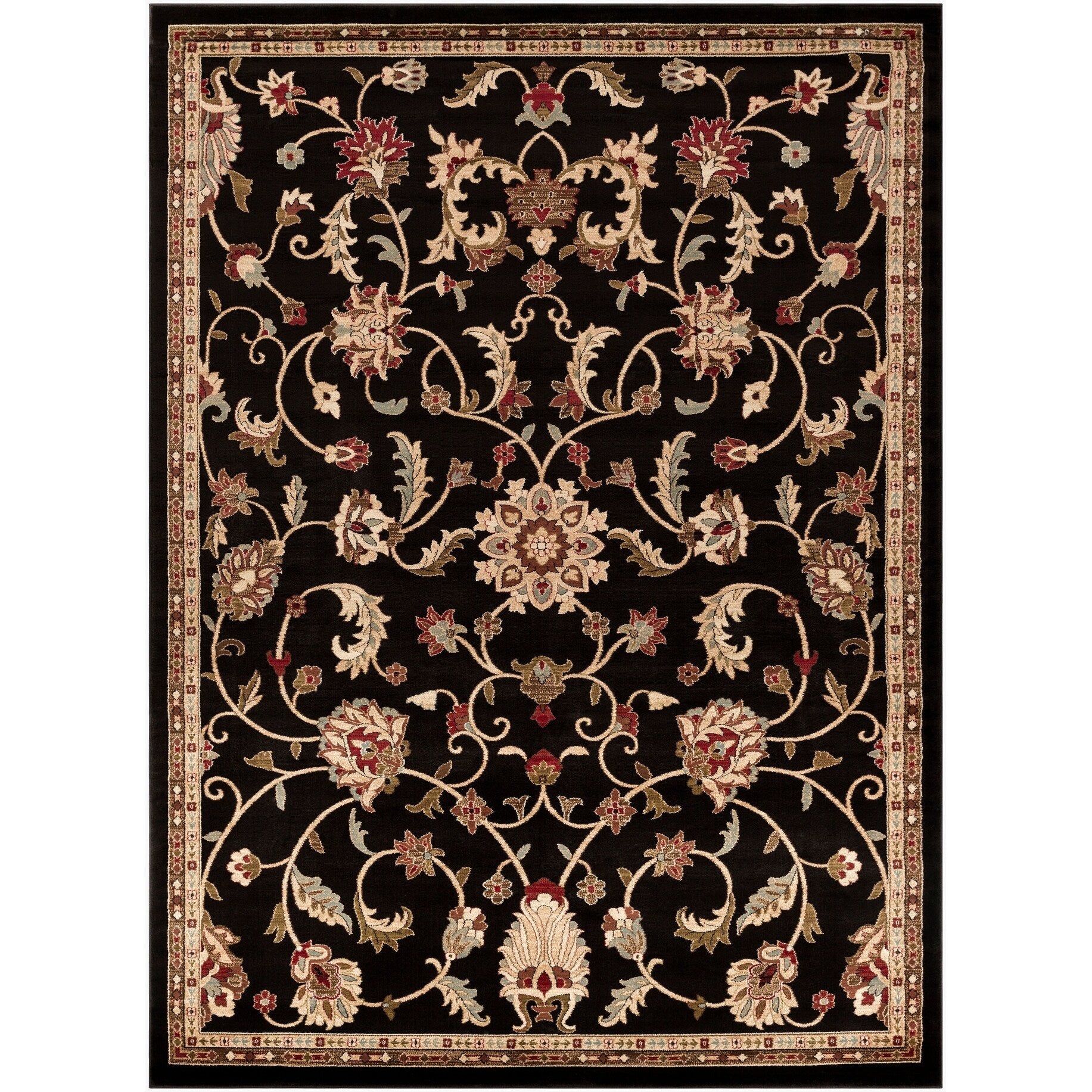 Tapis oriental traditionnel revisité Livabliss Riley