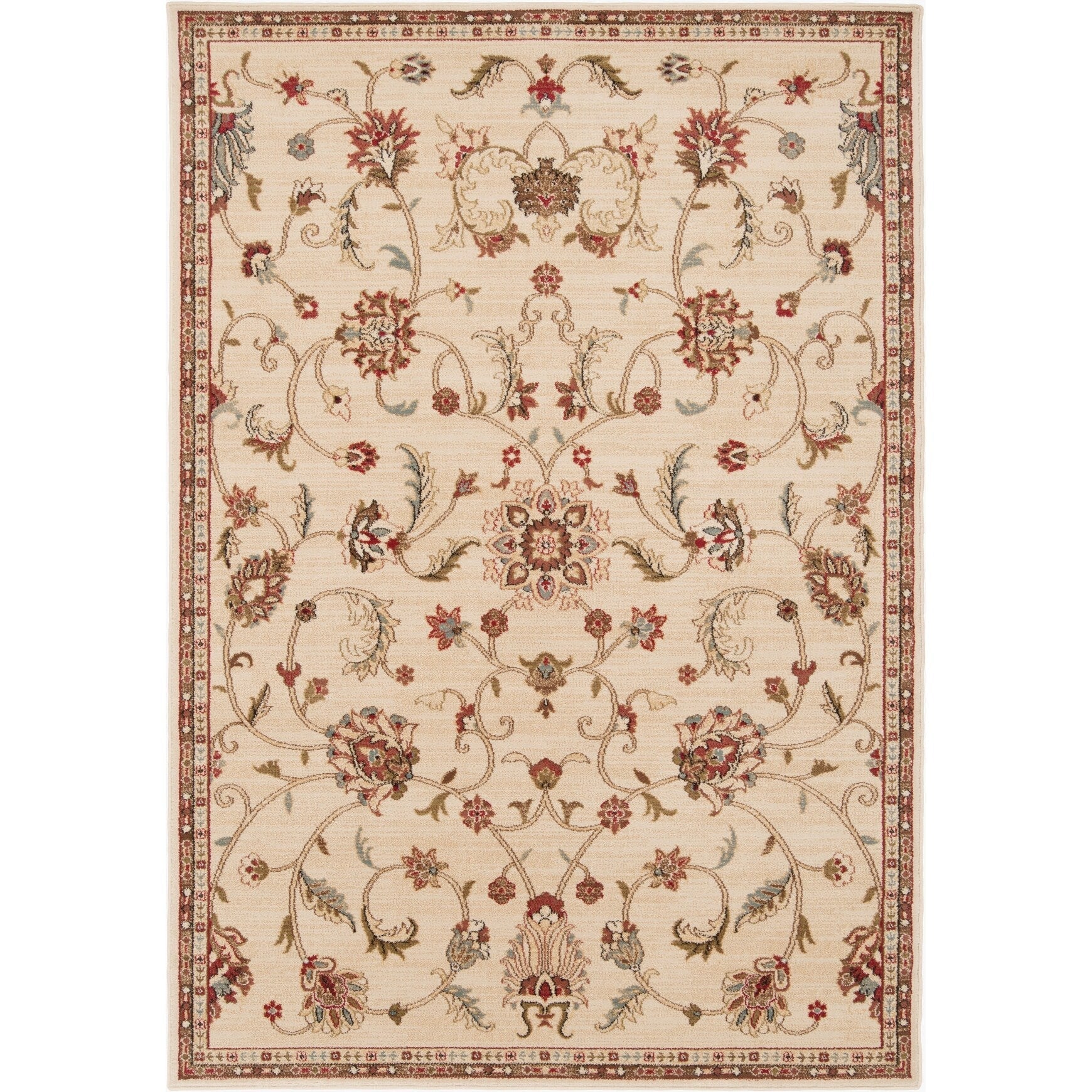 Tapis oriental traditionnel revisité Livabliss Riley