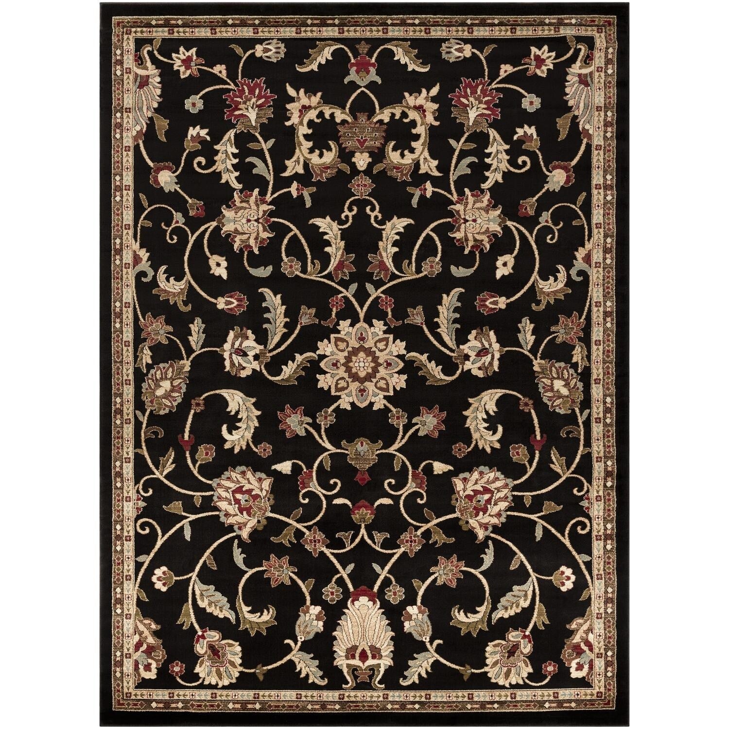 Tapis oriental traditionnel revisité Livabliss Riley