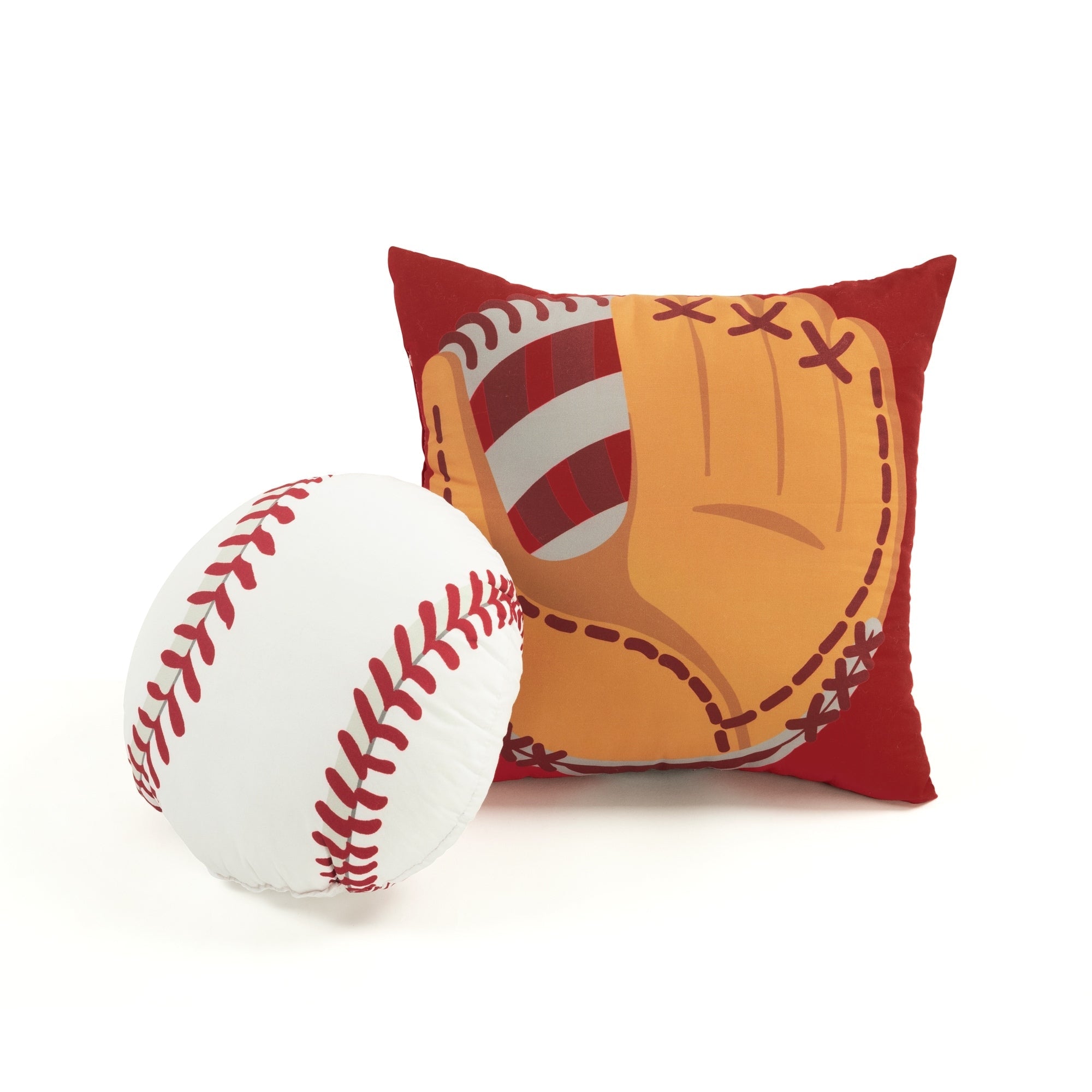 Couette surdimensionnée réversible pour enfants Lush Decor Baseball Game