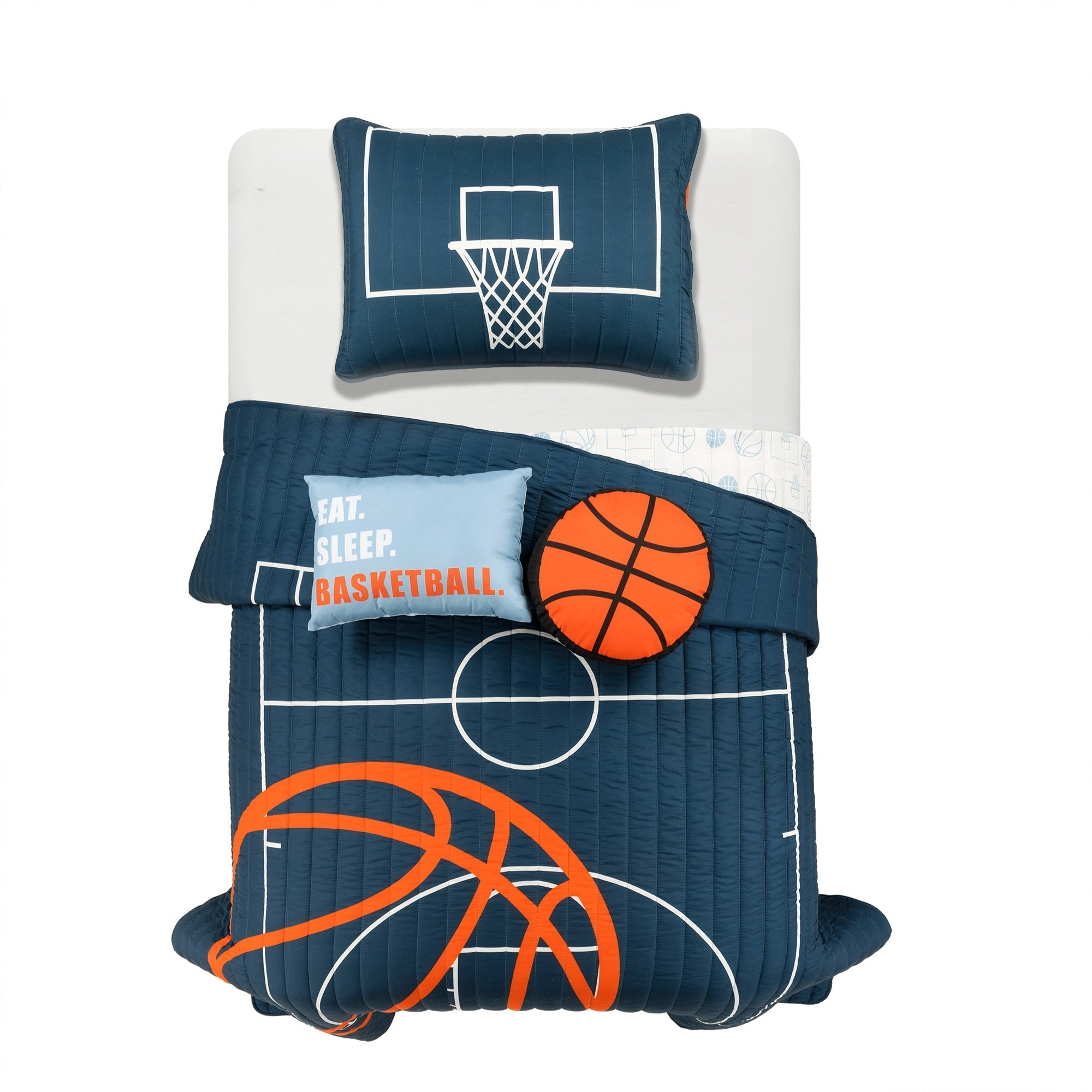 Ensemble de courtepointe Lush Decor Basketball Game
