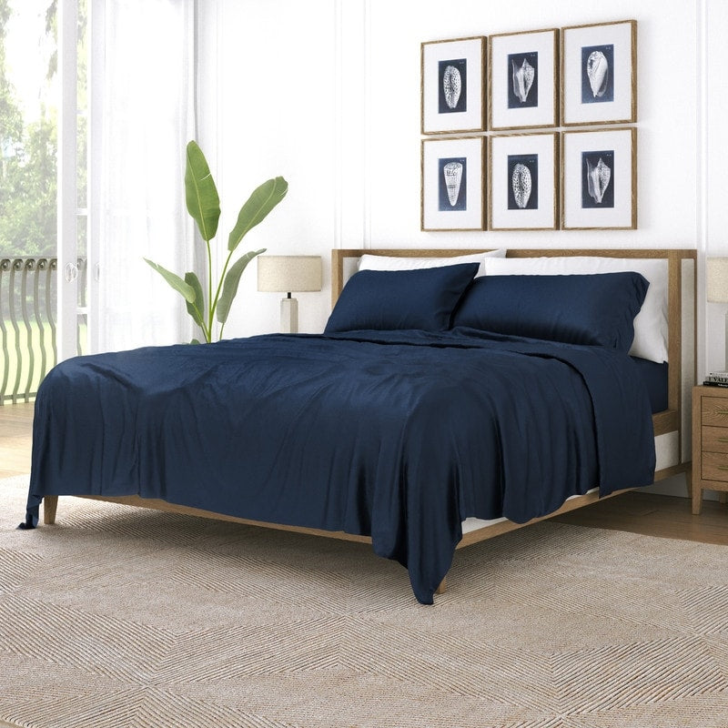 Parure de draps de luxe en rayonne de bambou Becky Cameron