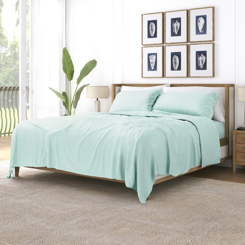 Parure de draps de luxe en rayonne de bambou Becky Cameron