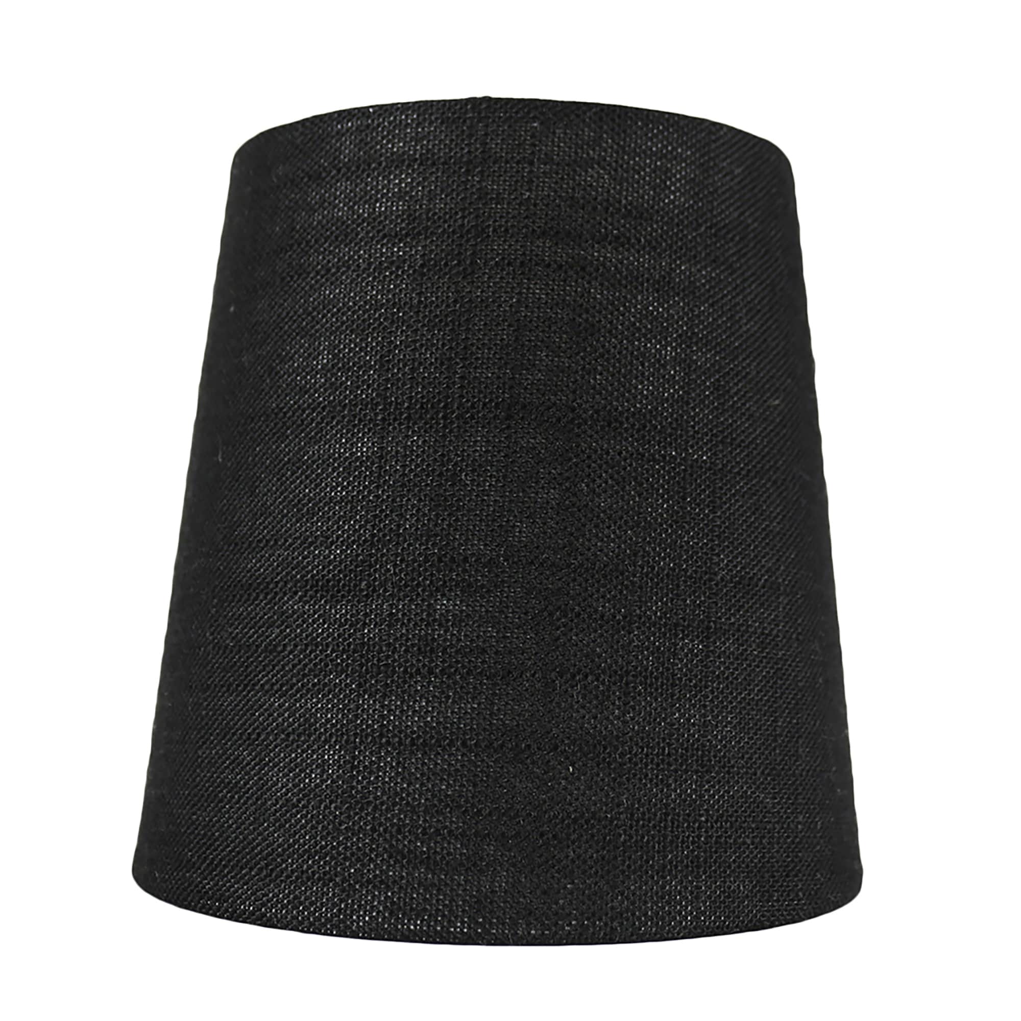 MERIVILLE Linen Clip On Chandelier Lamp Shades, 4-inch by 5-inch by 5-inch