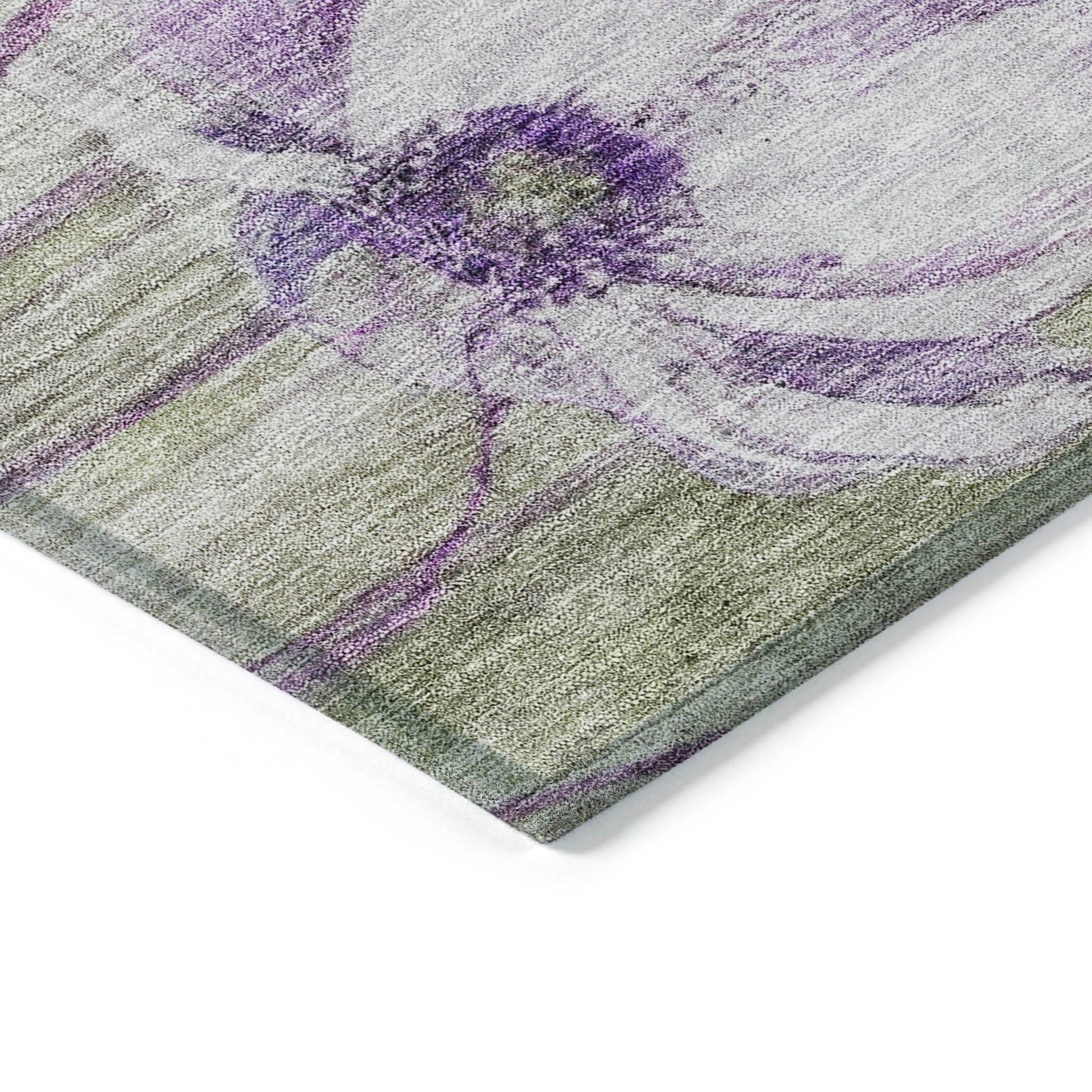 Tapis floral moderne Chantille lavable en machine pour intérieur/extérieur