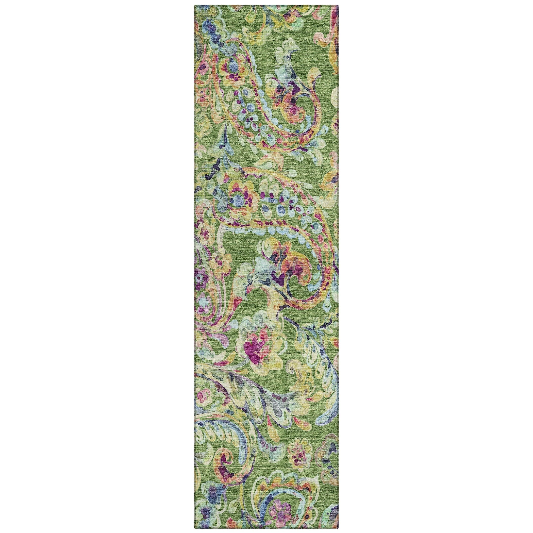 Tapis traditionnel Chantille lavable en machine pour intérieur/extérieur