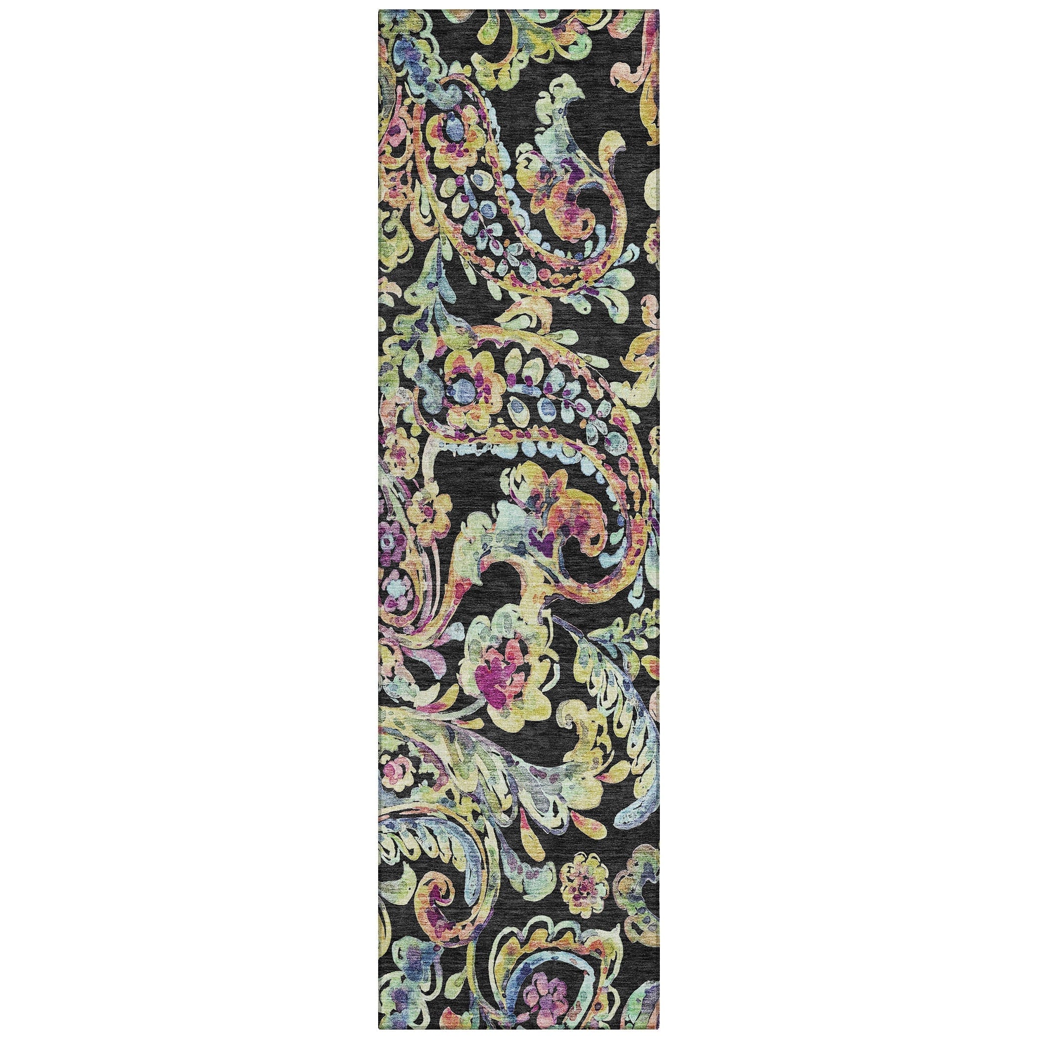 Tapis traditionnel Chantille lavable en machine pour intérieur/extérieur