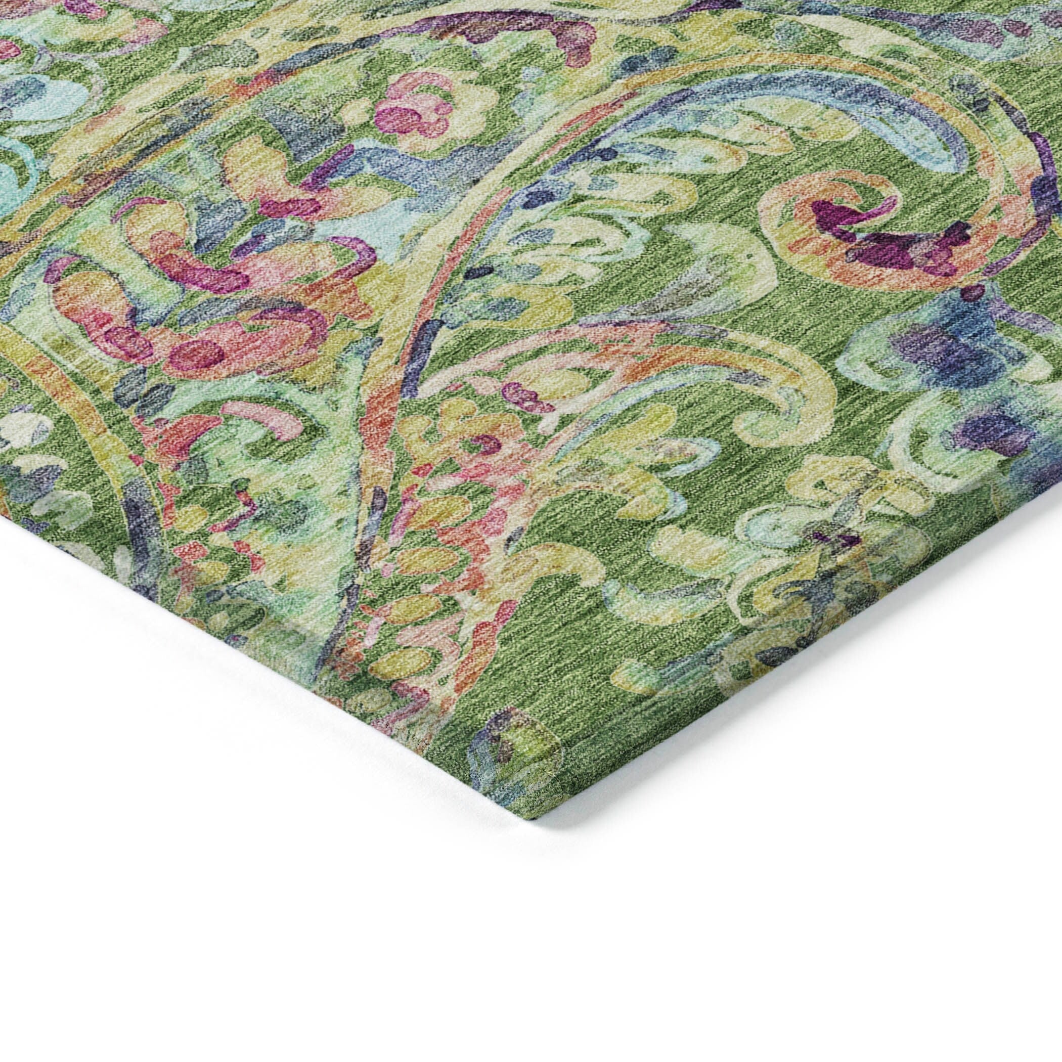 Tapis traditionnel Chantille lavable en machine pour intérieur/extérieur