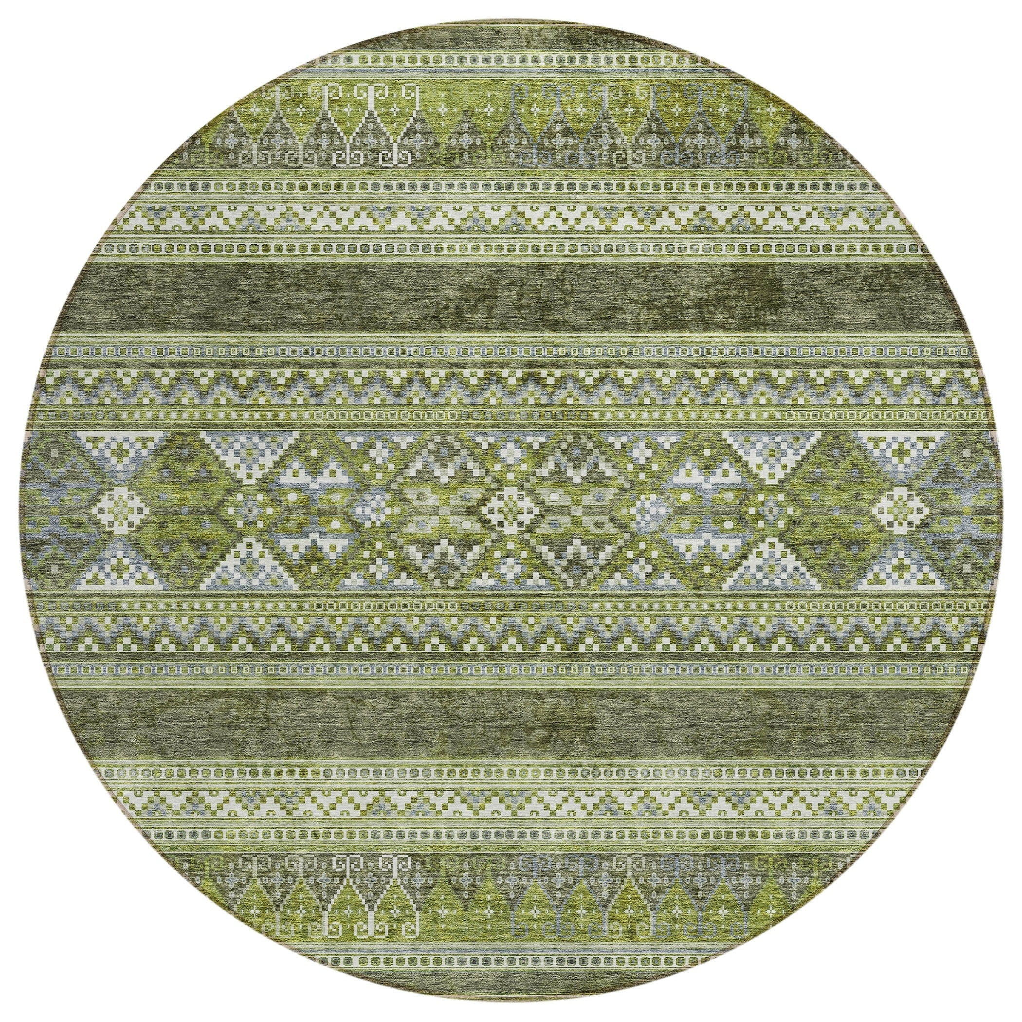 Tapis Chantille Tribal Boho lavable en machine pour intérieur/extérieur