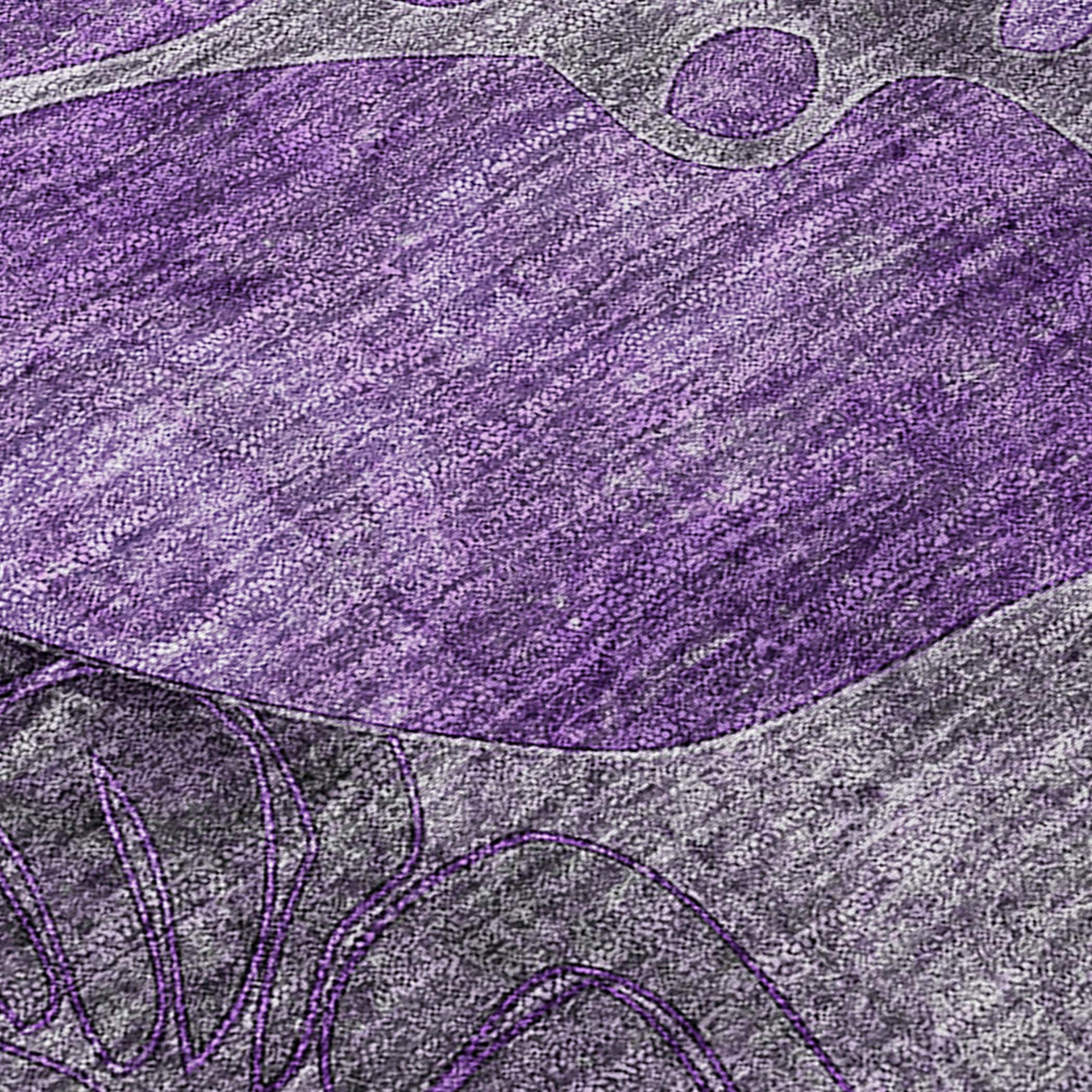 Tapis Chantille floral moderne lavable en machine pour intérieur/extérieur