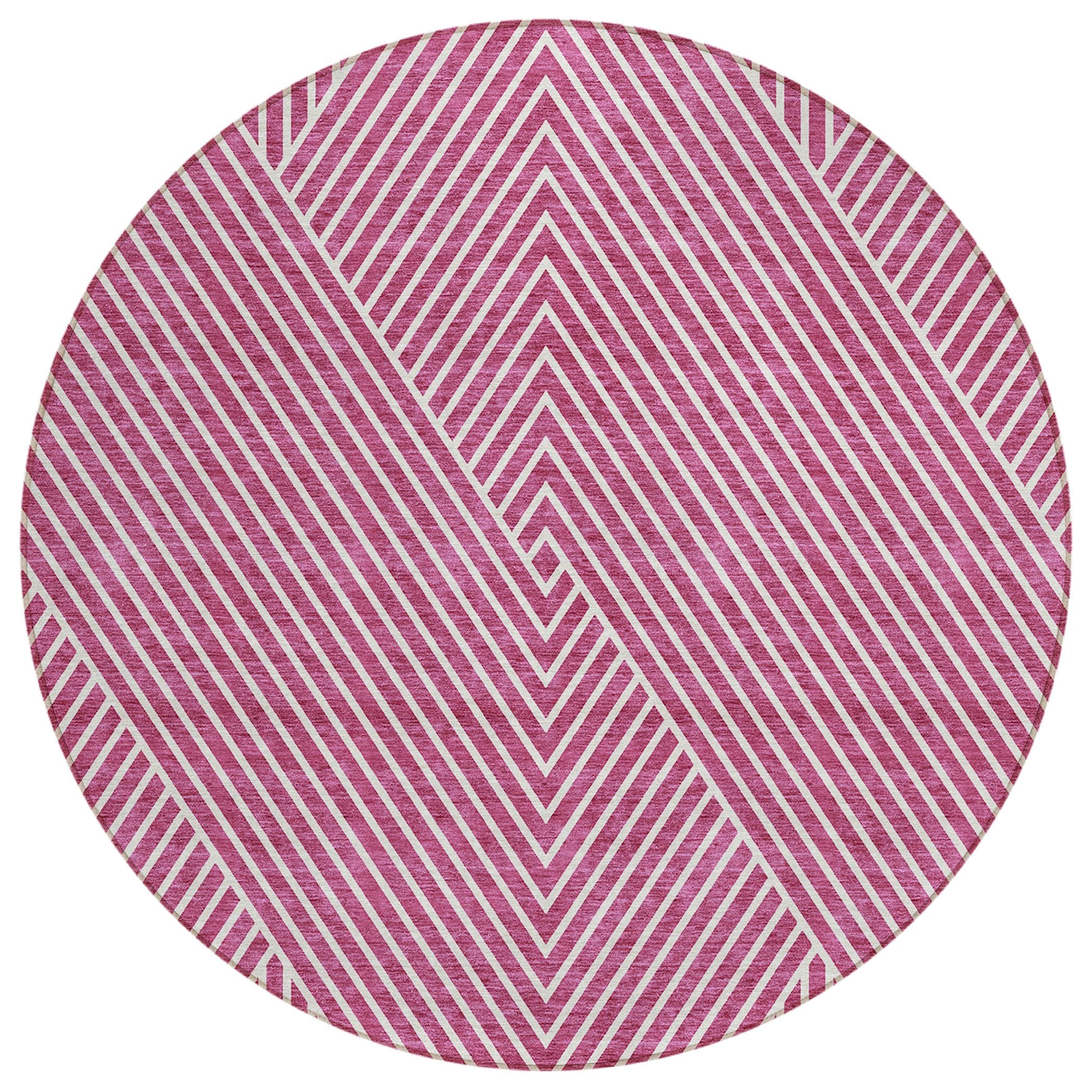 Tapis moderne Geo Chantille lavable en machine pour intérieur/extérieur