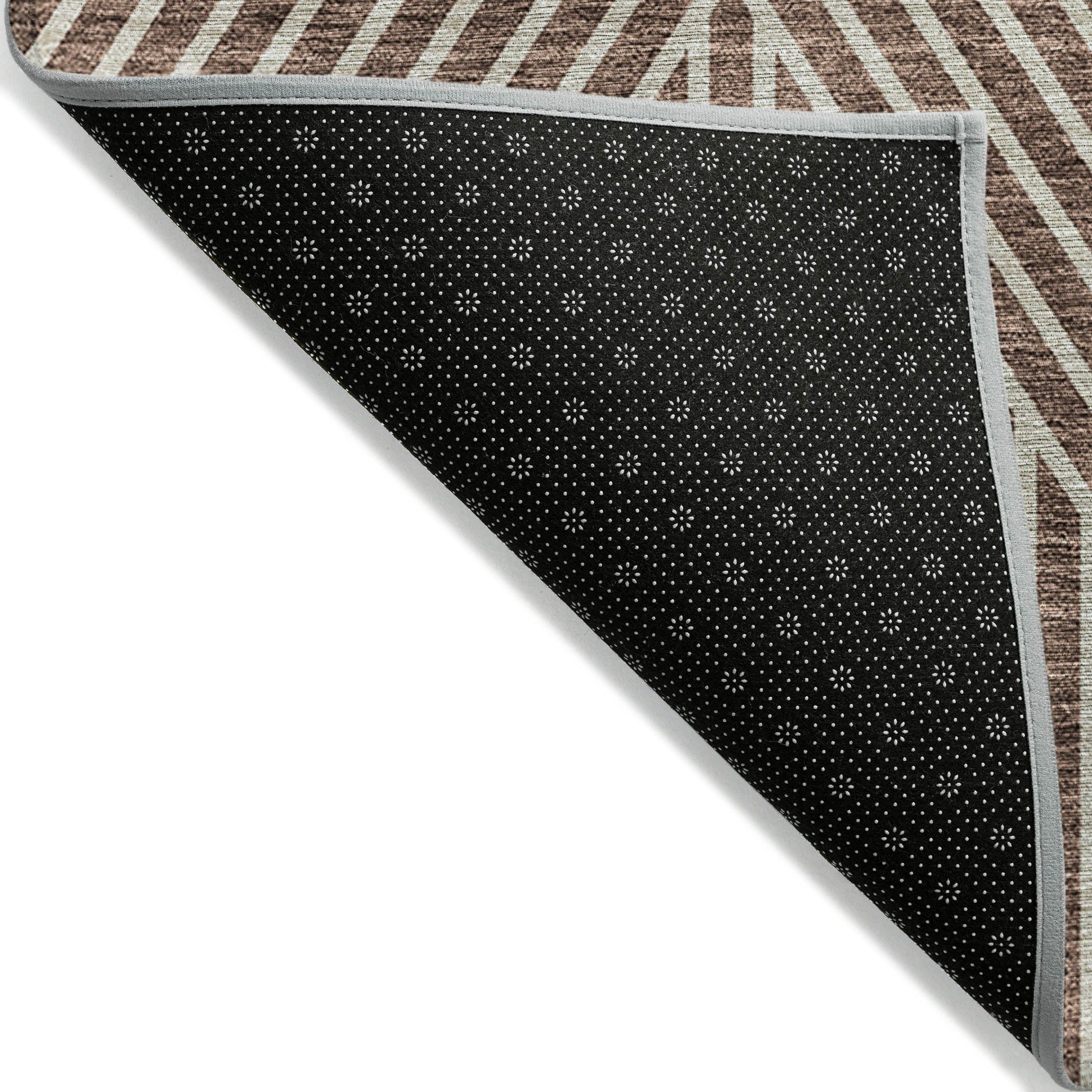 Tapis moderne Geo Chantille lavable en machine pour intérieur/extérieur