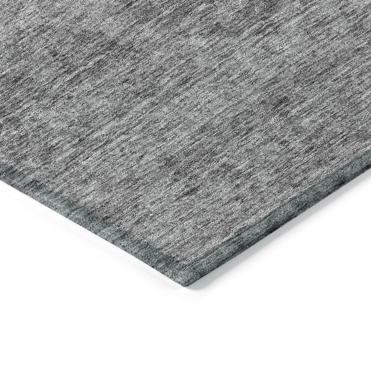 Tapis Chantille damassé ombré lavable en machine pour intérieur/extérieur