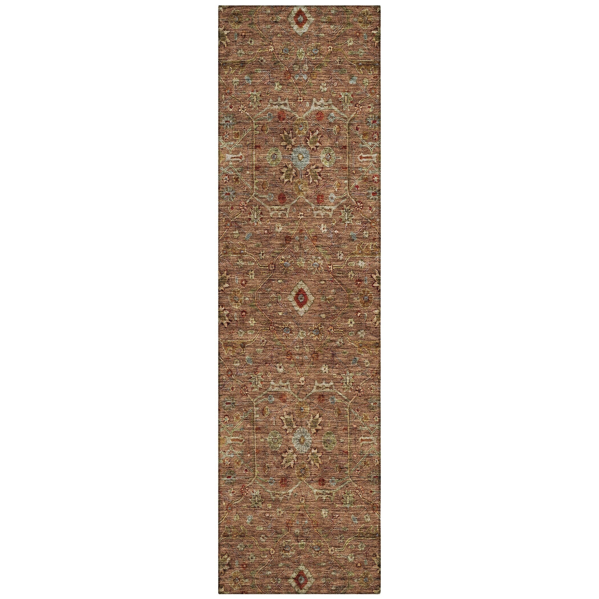 Tapis persan traditionnel Chantille lavable en machine pour intérieur/extérieur