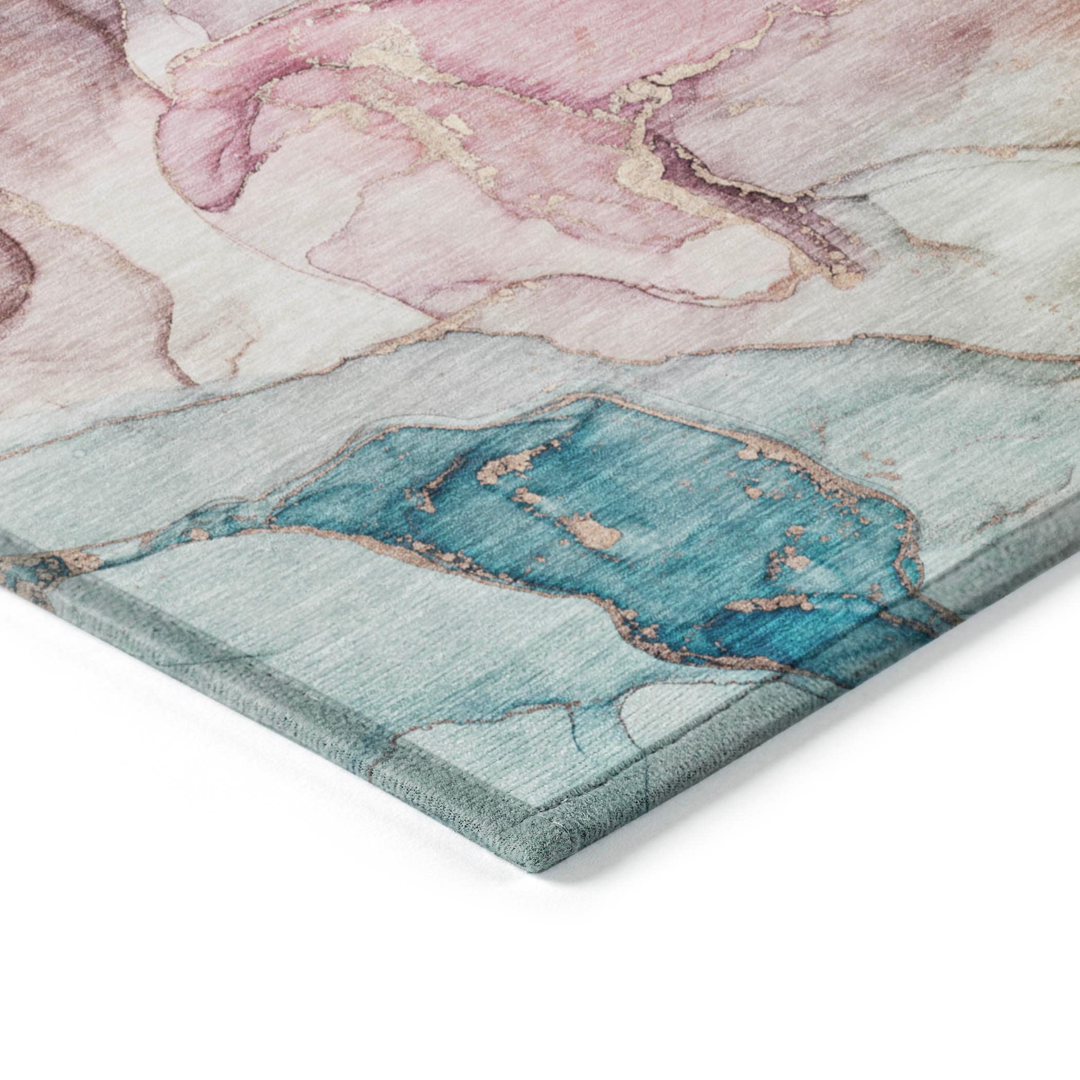 Tapis aquarelle Chantille lavable en machine pour intérieur/extérieur