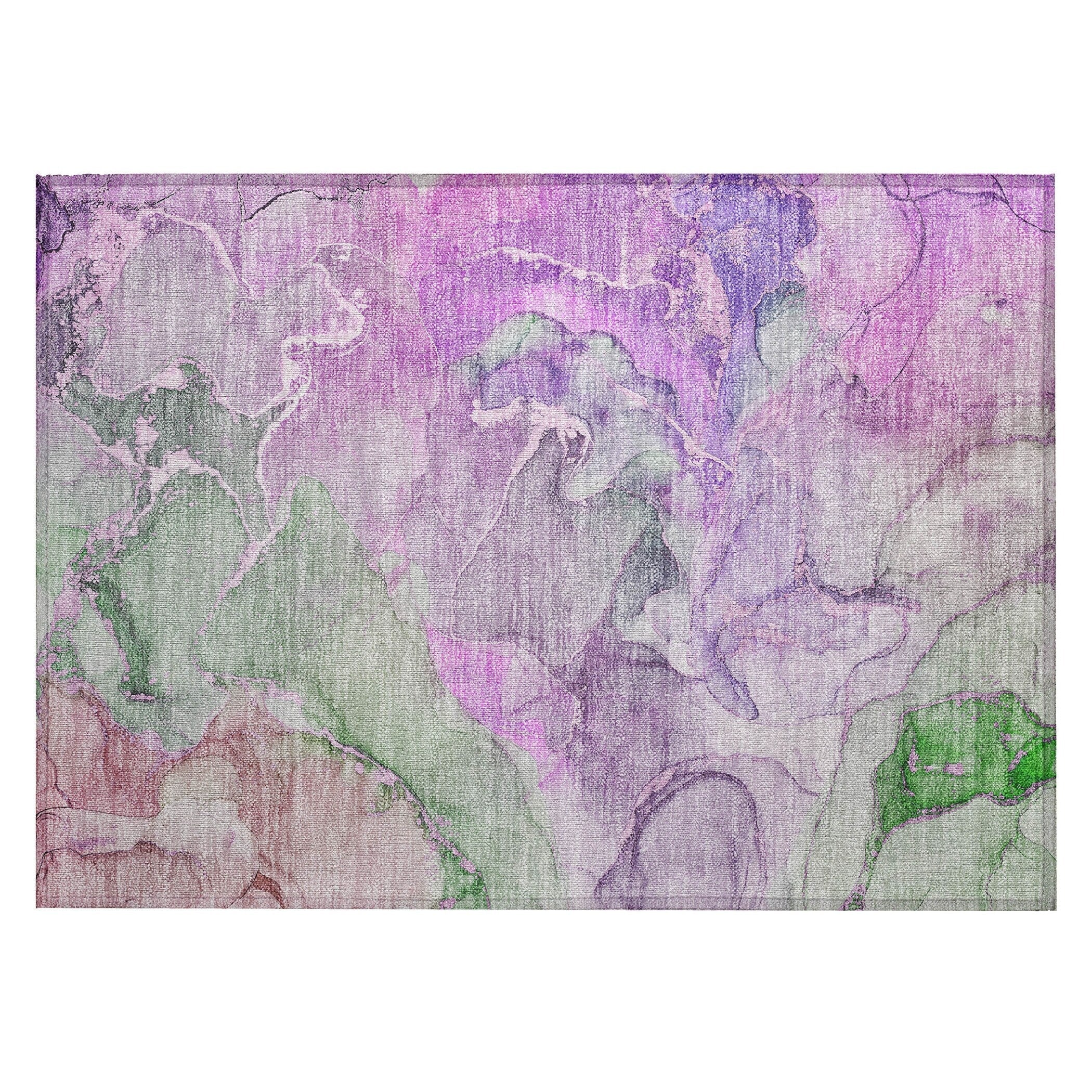 Tapis aquarelle Chantille lavable en machine pour intérieur/extérieur