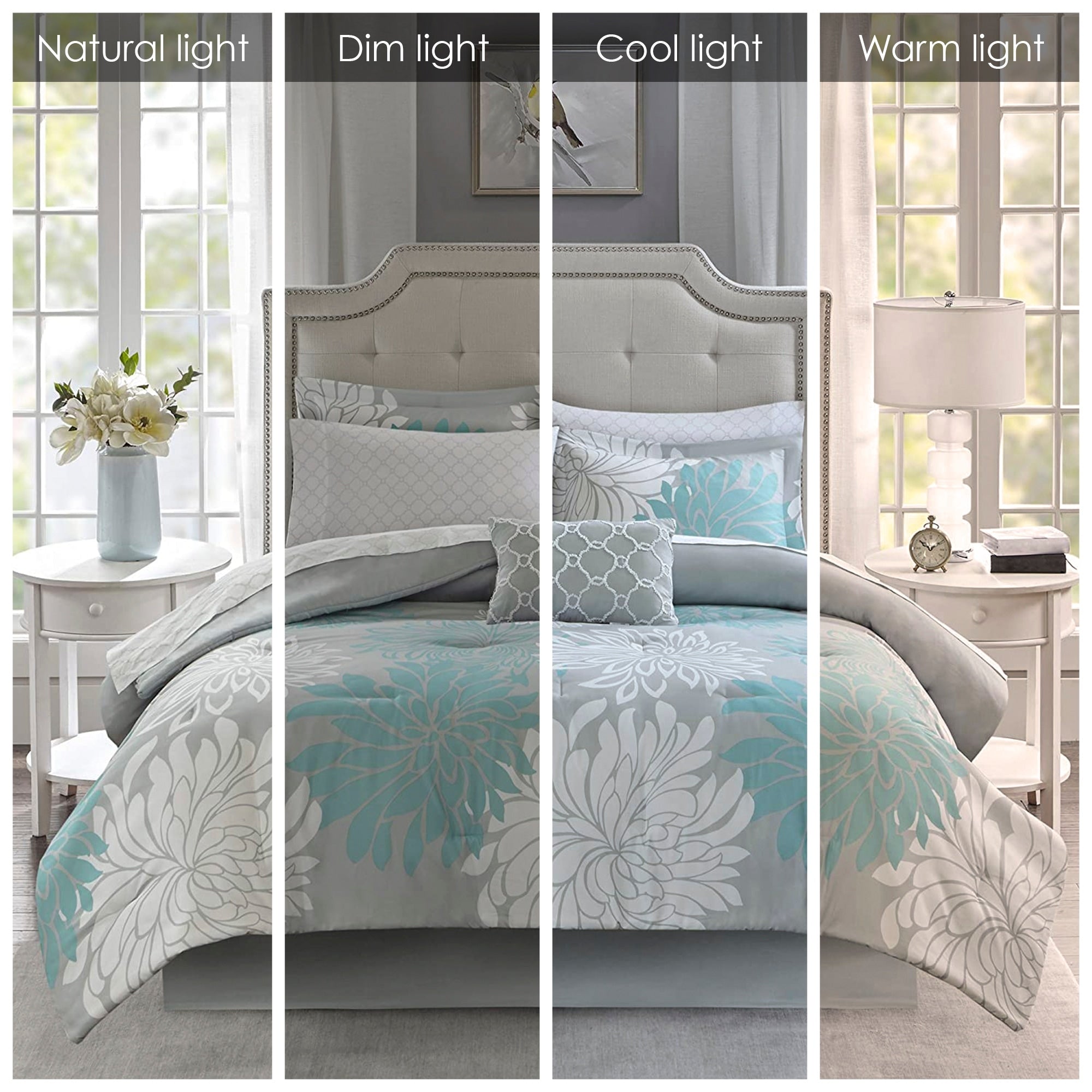 Madison Park Essentials Caldwell Ensemble complet de couette avec draps en coton