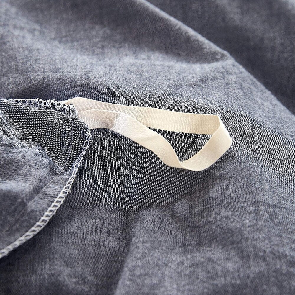 Parure de lit 3 pièces en coton Carson Carrington Gradersta