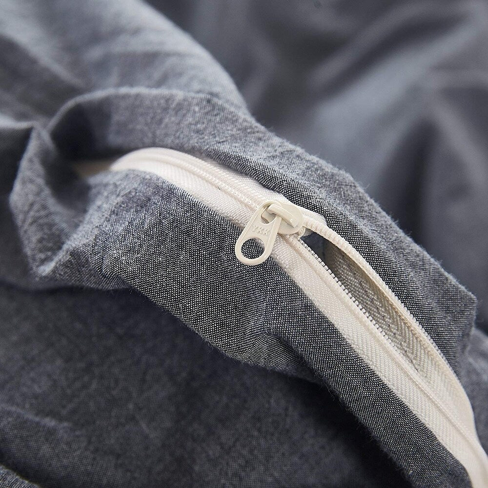 Parure de lit 3 pièces en coton Carson Carrington Gradersta