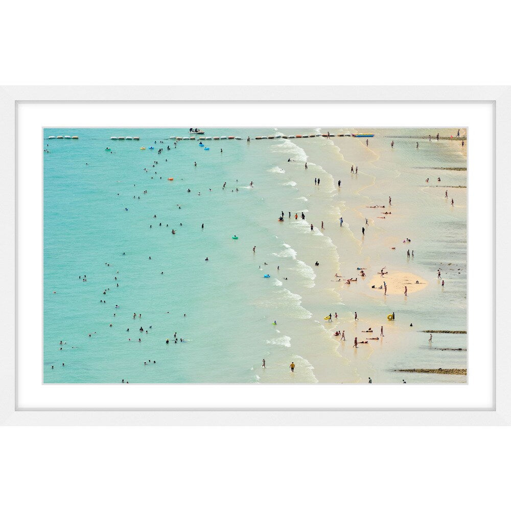 Marmont Hill - Impression encadrée « Fun at the Beach » - Multicolore