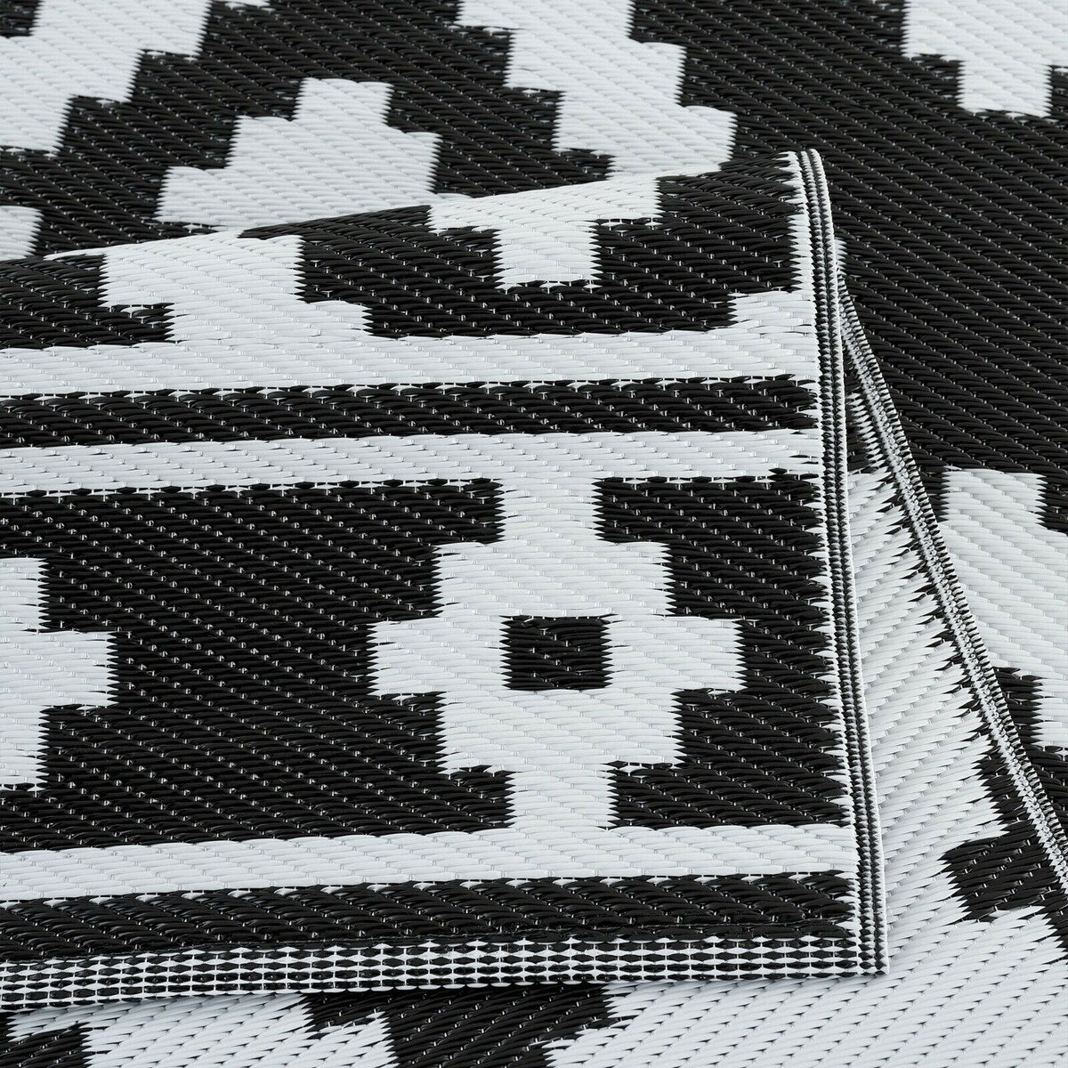 Tapis d'extérieur léger en plastique 100 % écologique Milan Design