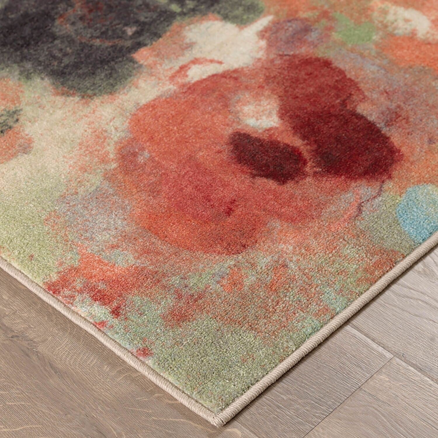 Tapis de jardin floral abstrait coloré de Mohawk Home