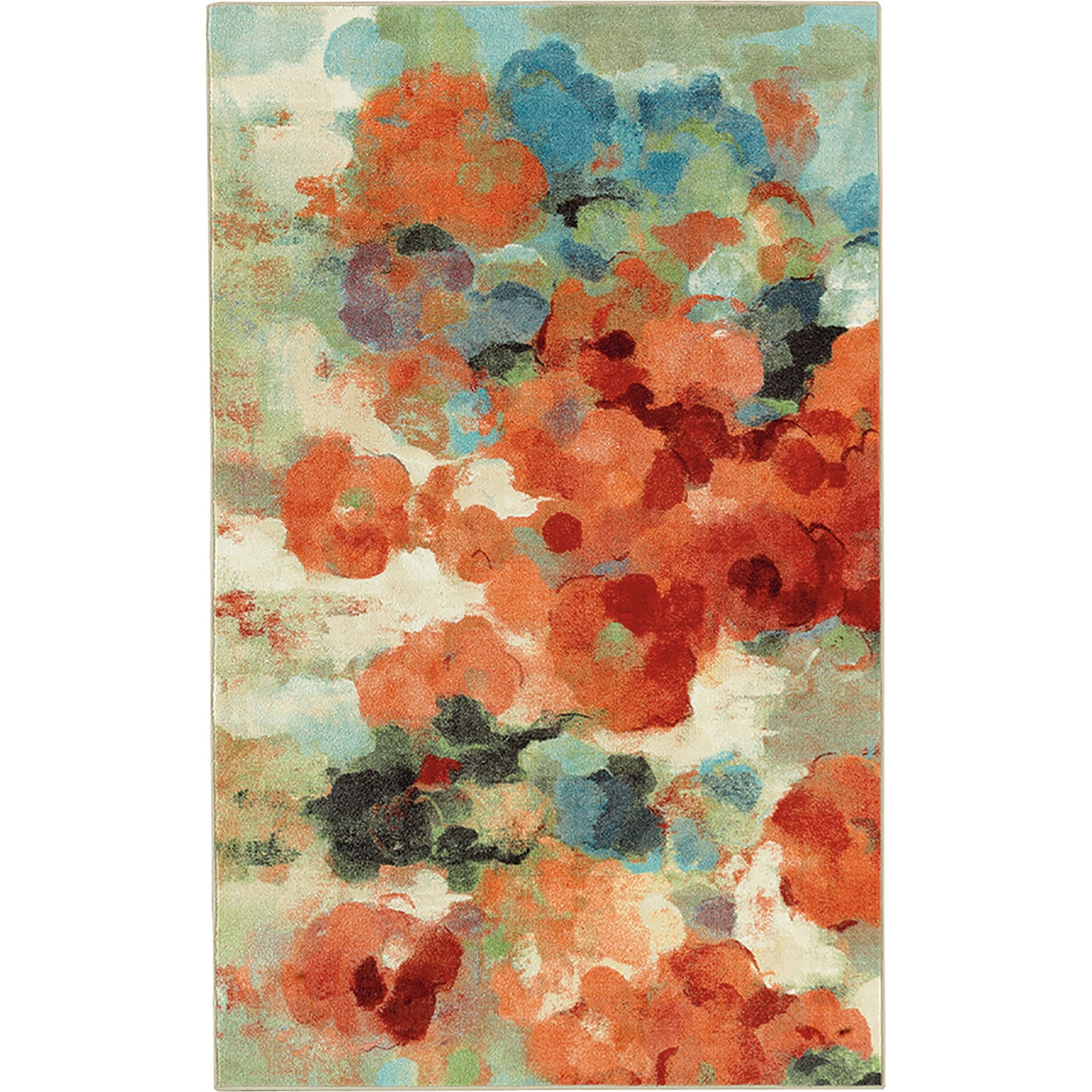 Tapis de jardin floral abstrait coloré de Mohawk Home