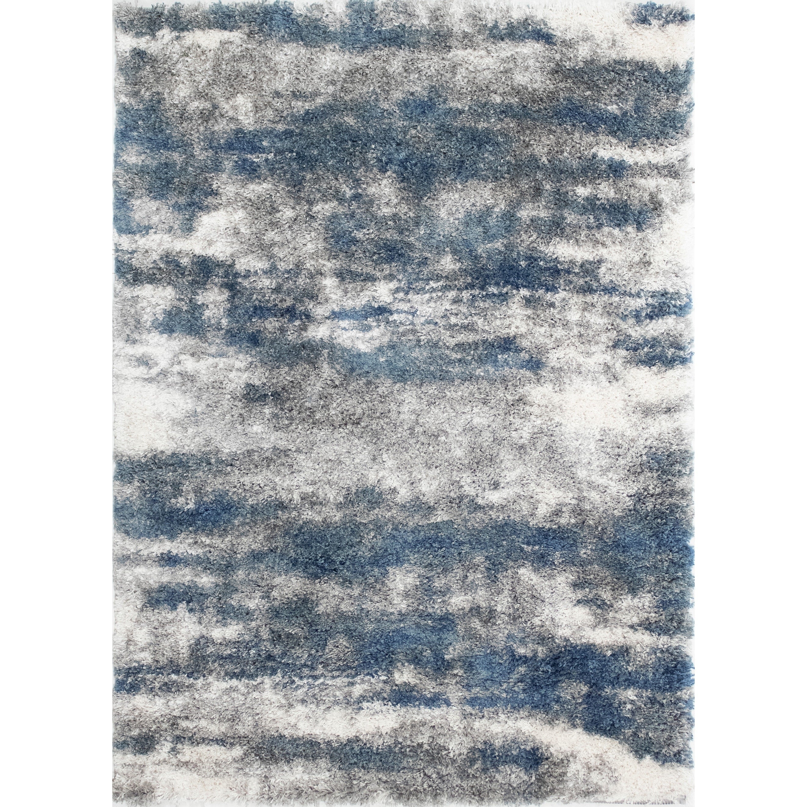 Noori Rug Lux Madison Tapis à poils longs abstrait 5,1 cm
