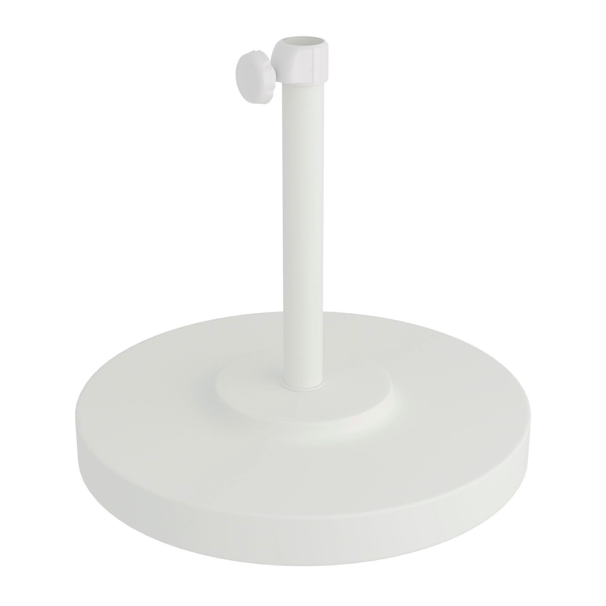 North Bend 50-pound Round Concrete Weighted Powdercoated Steel Umbrella Base by Havenside Home