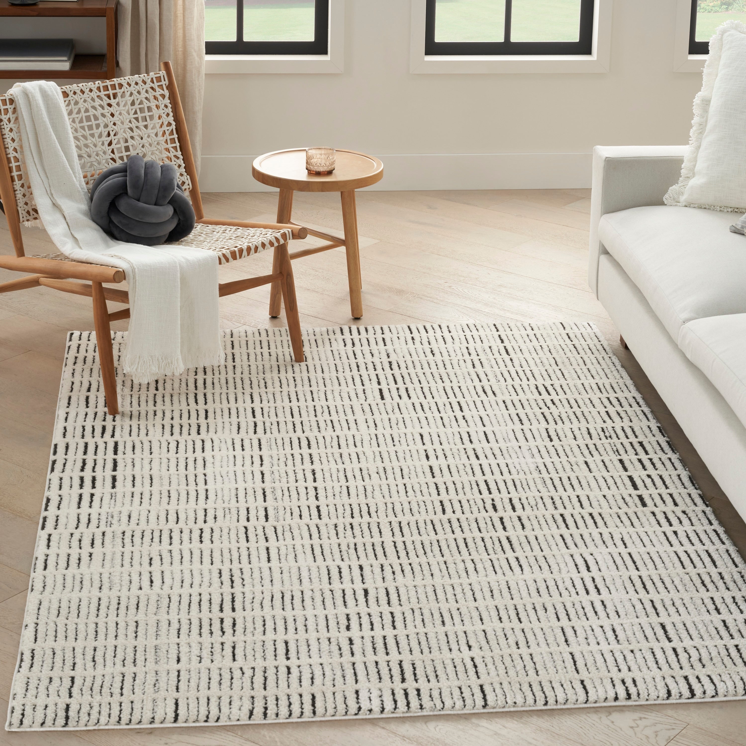 Tapis d'intérieur abstrait moderne et confortable Nourison
